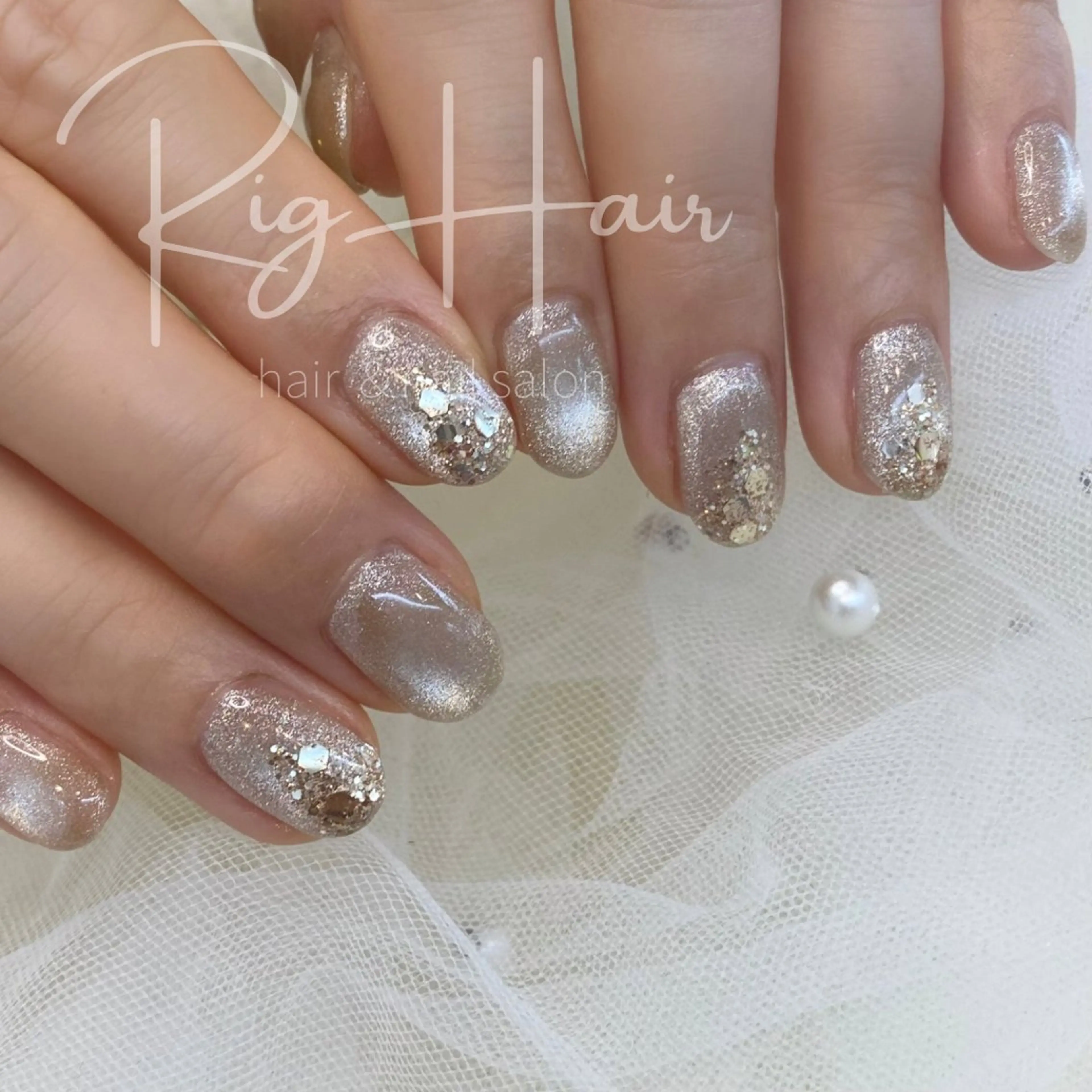 ネイル RigHair所属・RigHair MIZUHOのネイルデザイン