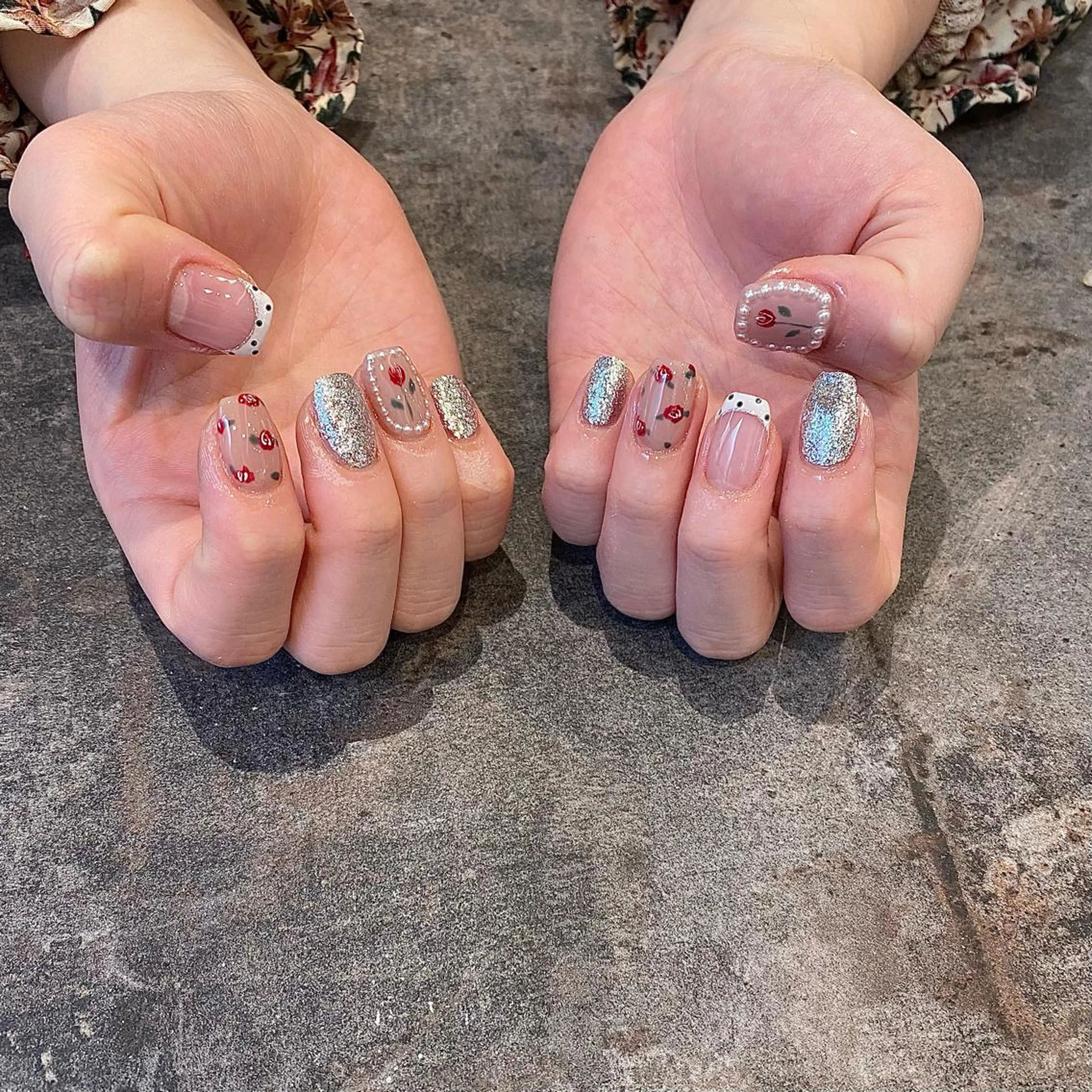 ネイル ハンドネイル 鶴田୨ৎmaison de NALIのネイルデザイン