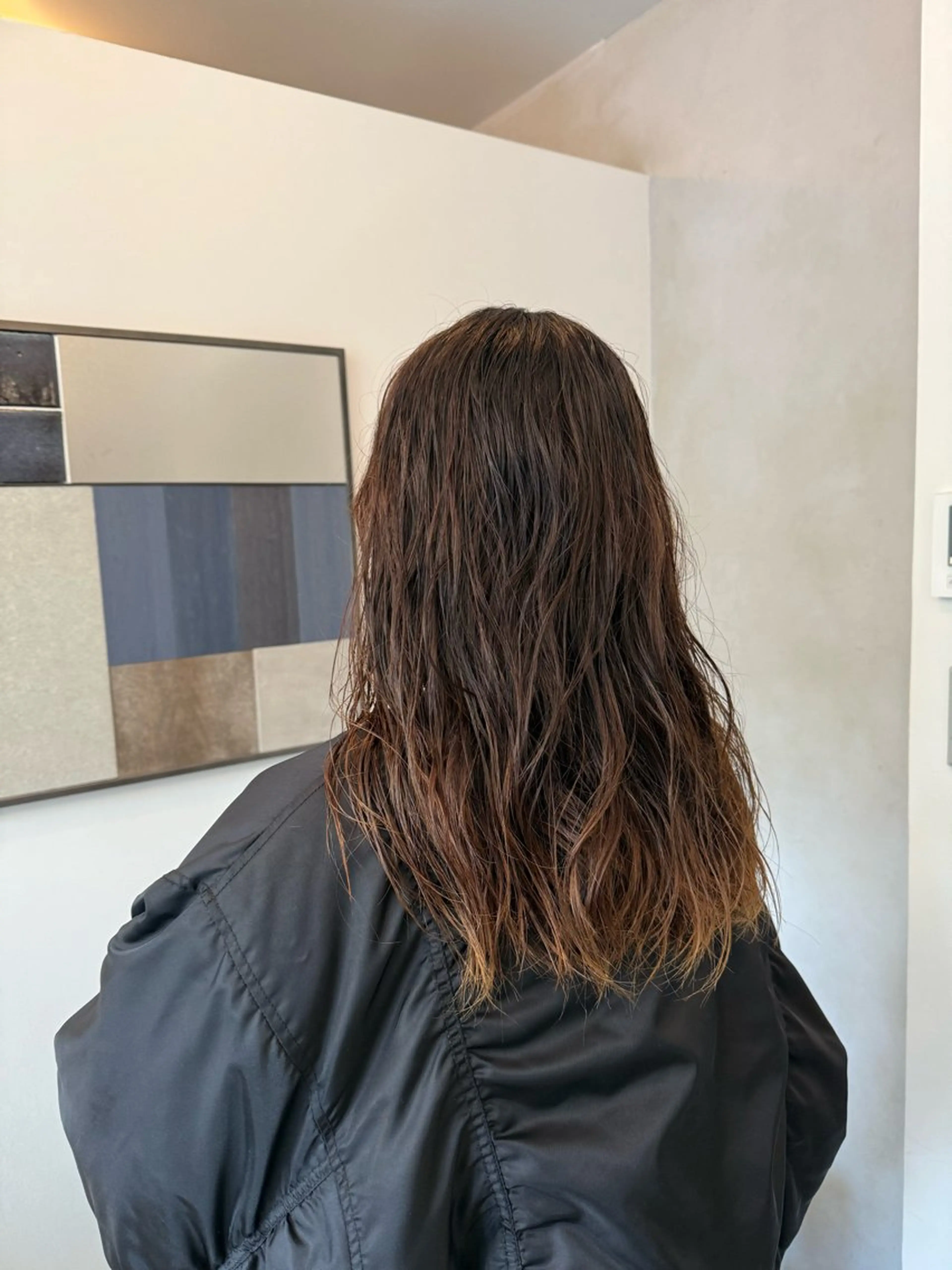 ロング ロング UNFEIGNED02所属・カイ/名古屋・伏見 カットモデルのヘアスタイル