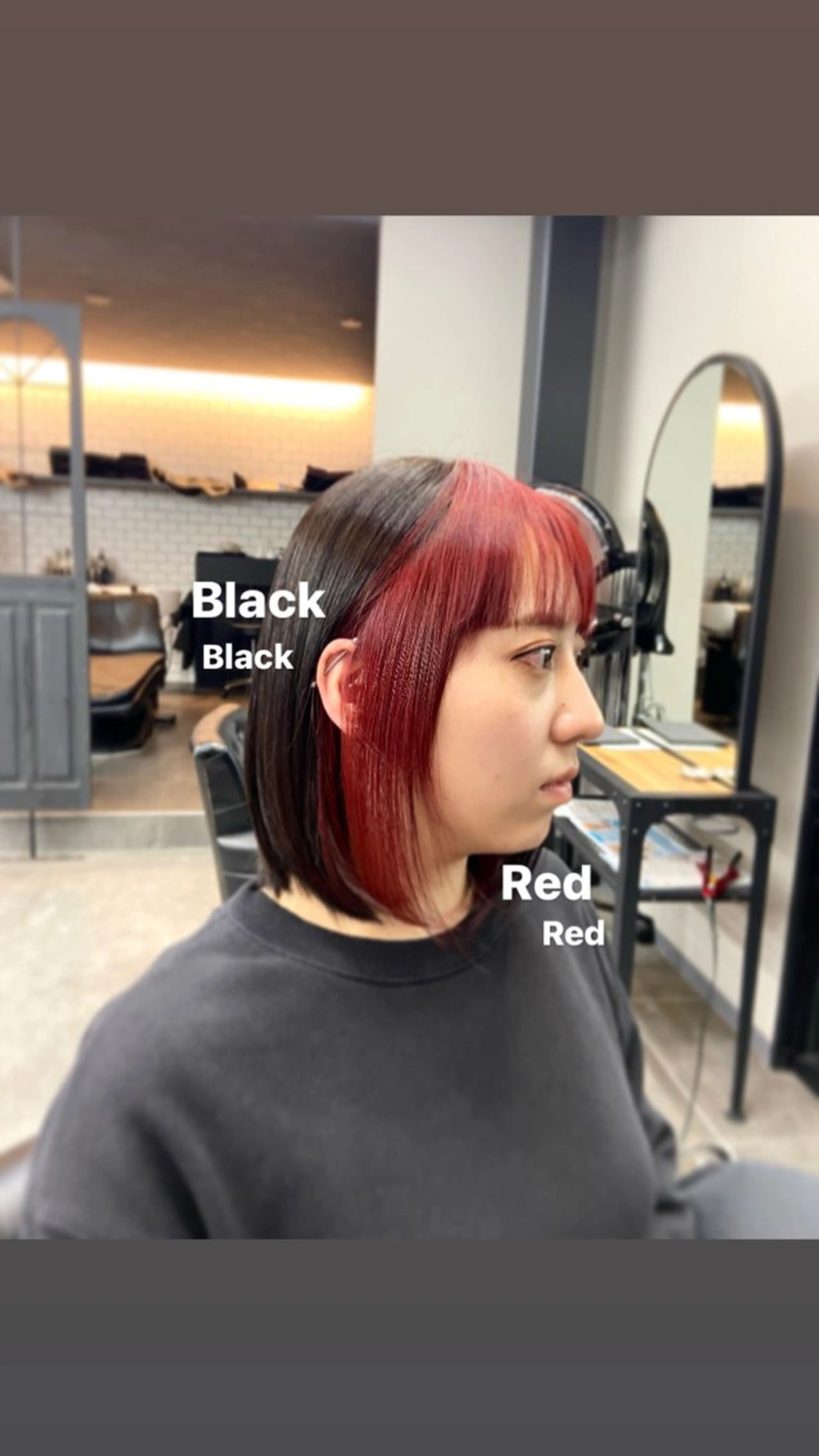 カラー ヘアカラー 【salon Def】所属・韓国風・透明感カラー 💫ami💫のヘアスタイル