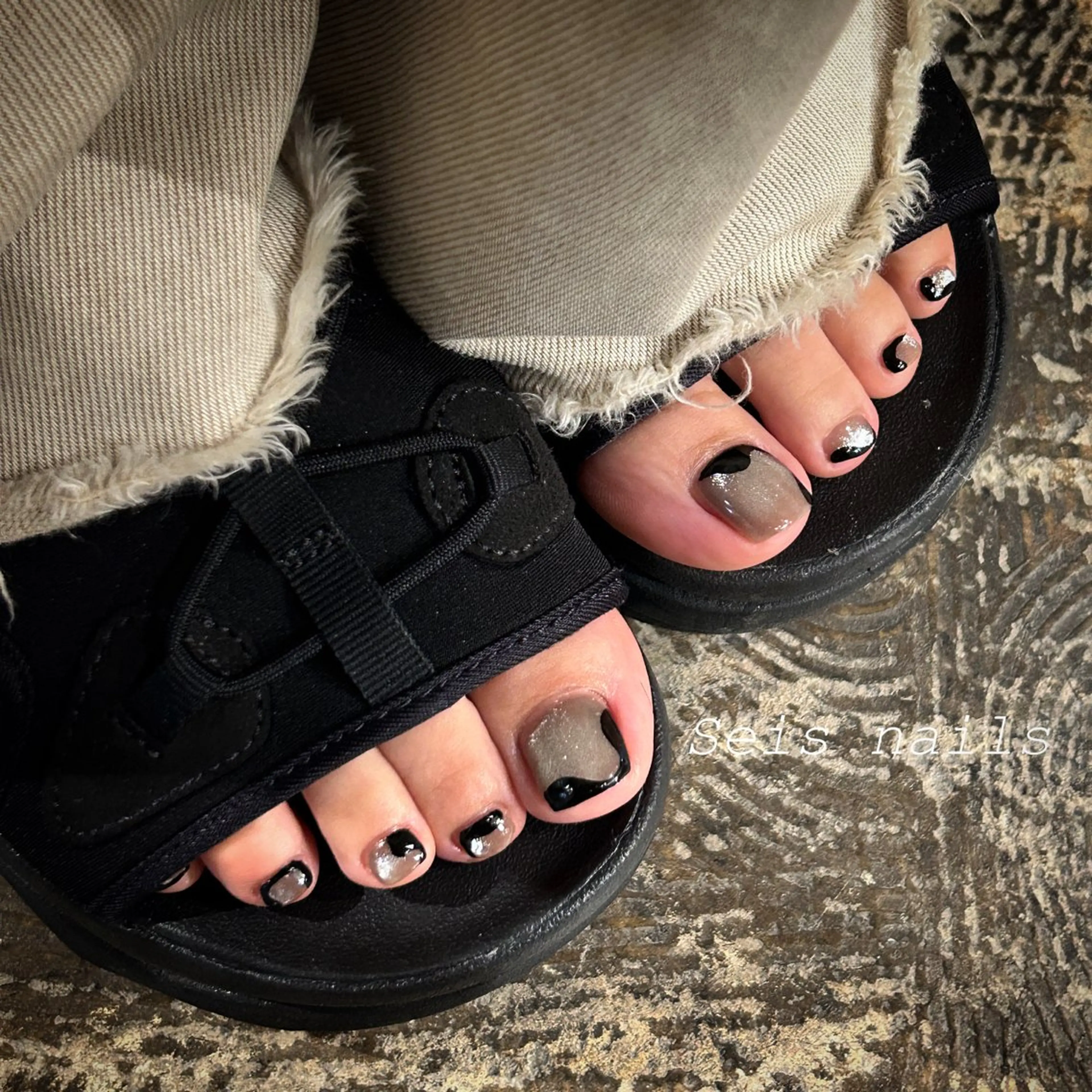 ネイル フットネイル Seis Shihoのネイルデザイン