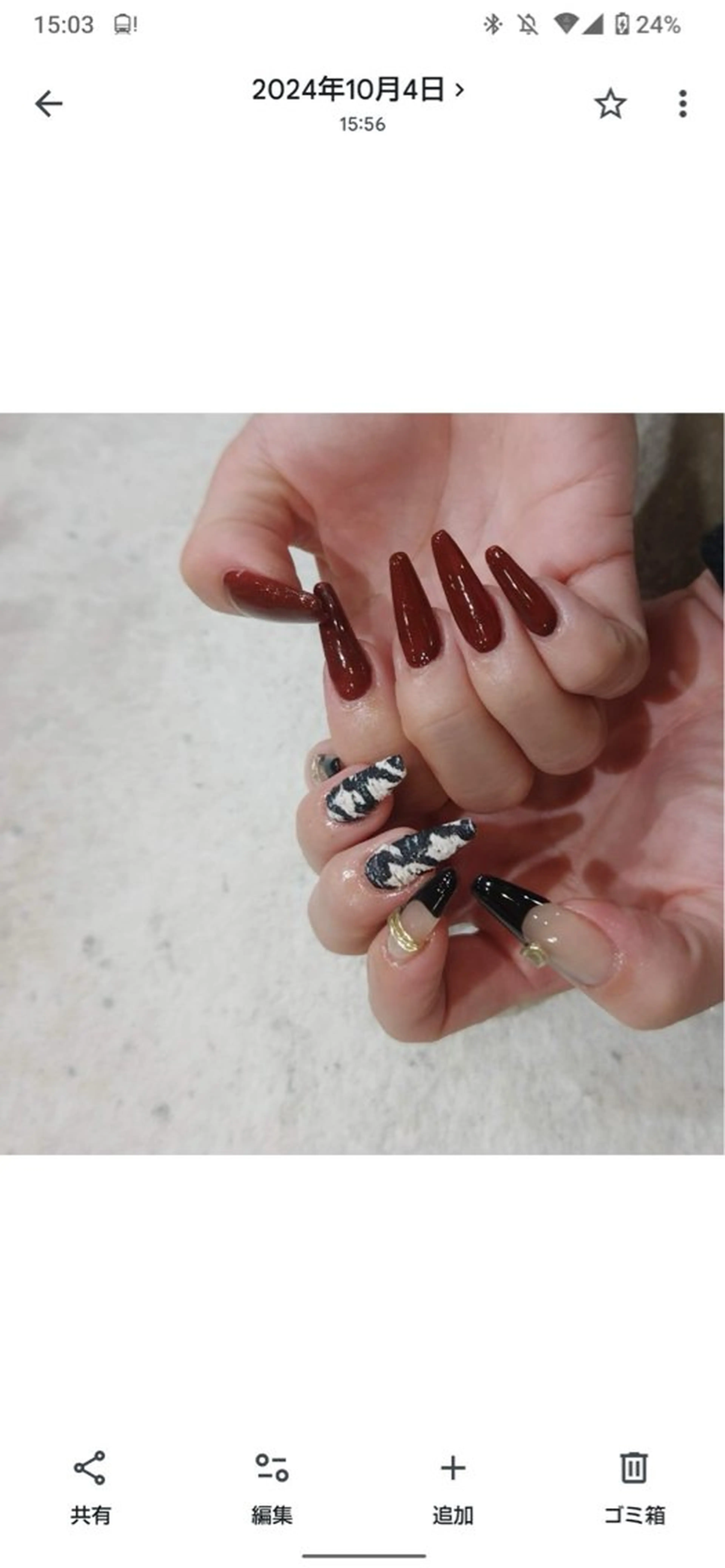 ネイル ハンドネイル cheri/ Sekiのネイルデザイン