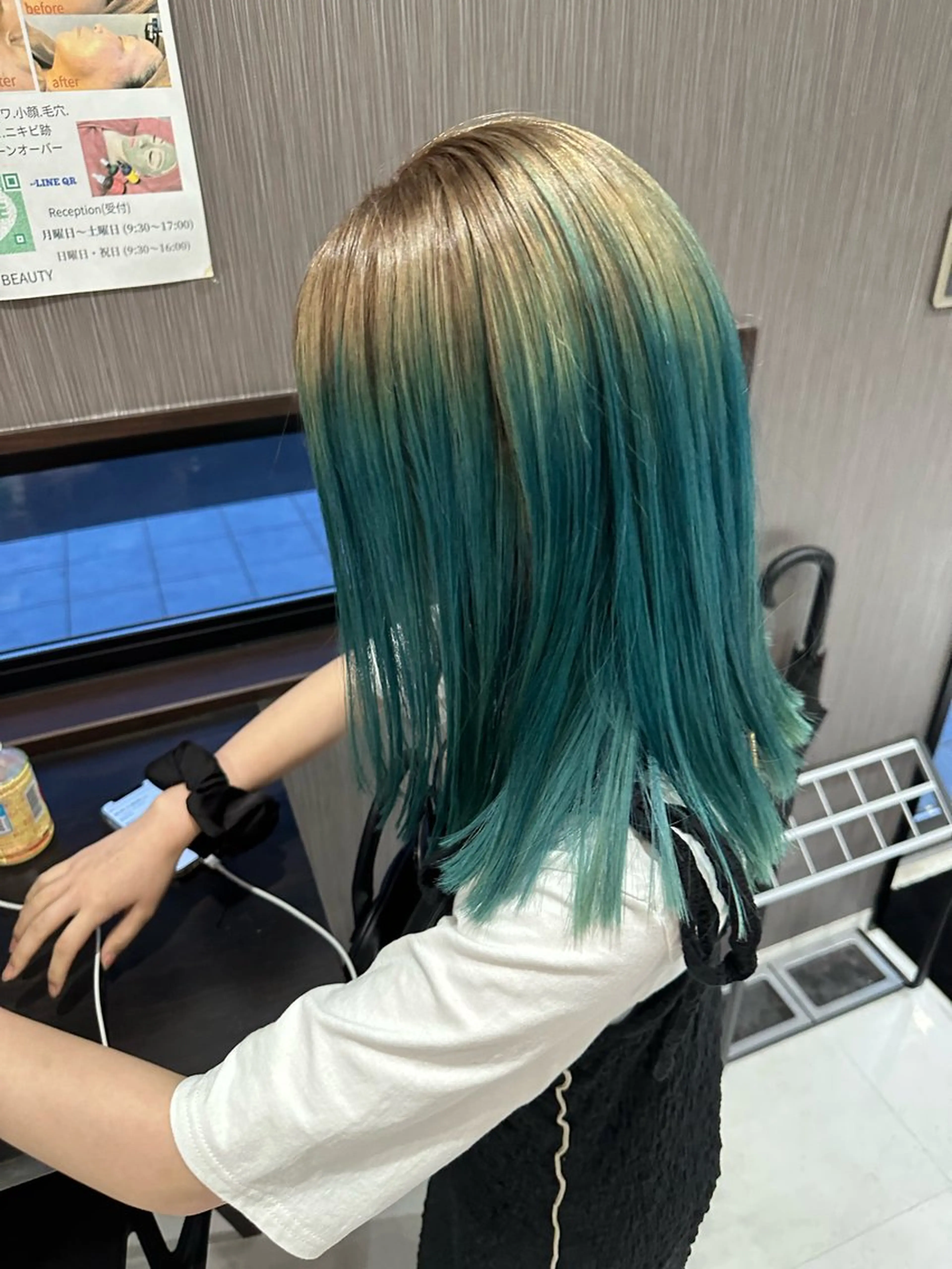 カラー flamme bleue所属・下小鶴 優治のヘアスタイル