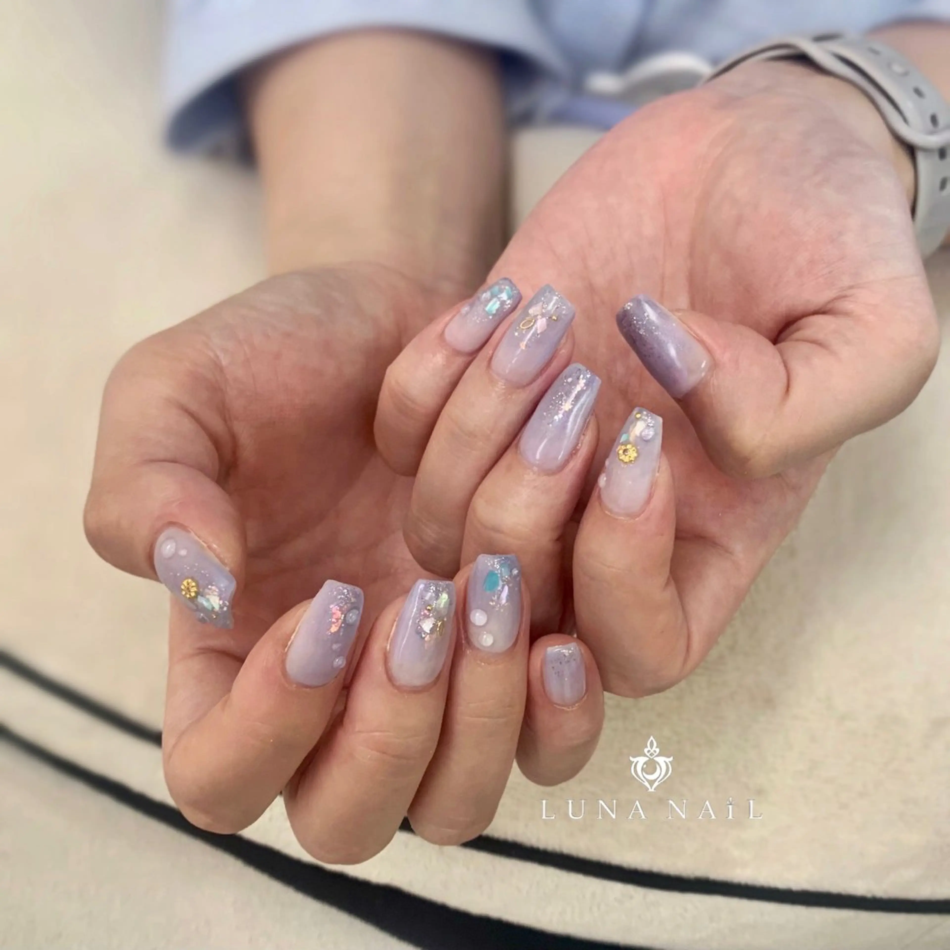 ネイル ハンドネイル アトリエ　ミモザ所属・いまむら あかりのネイルデザイン