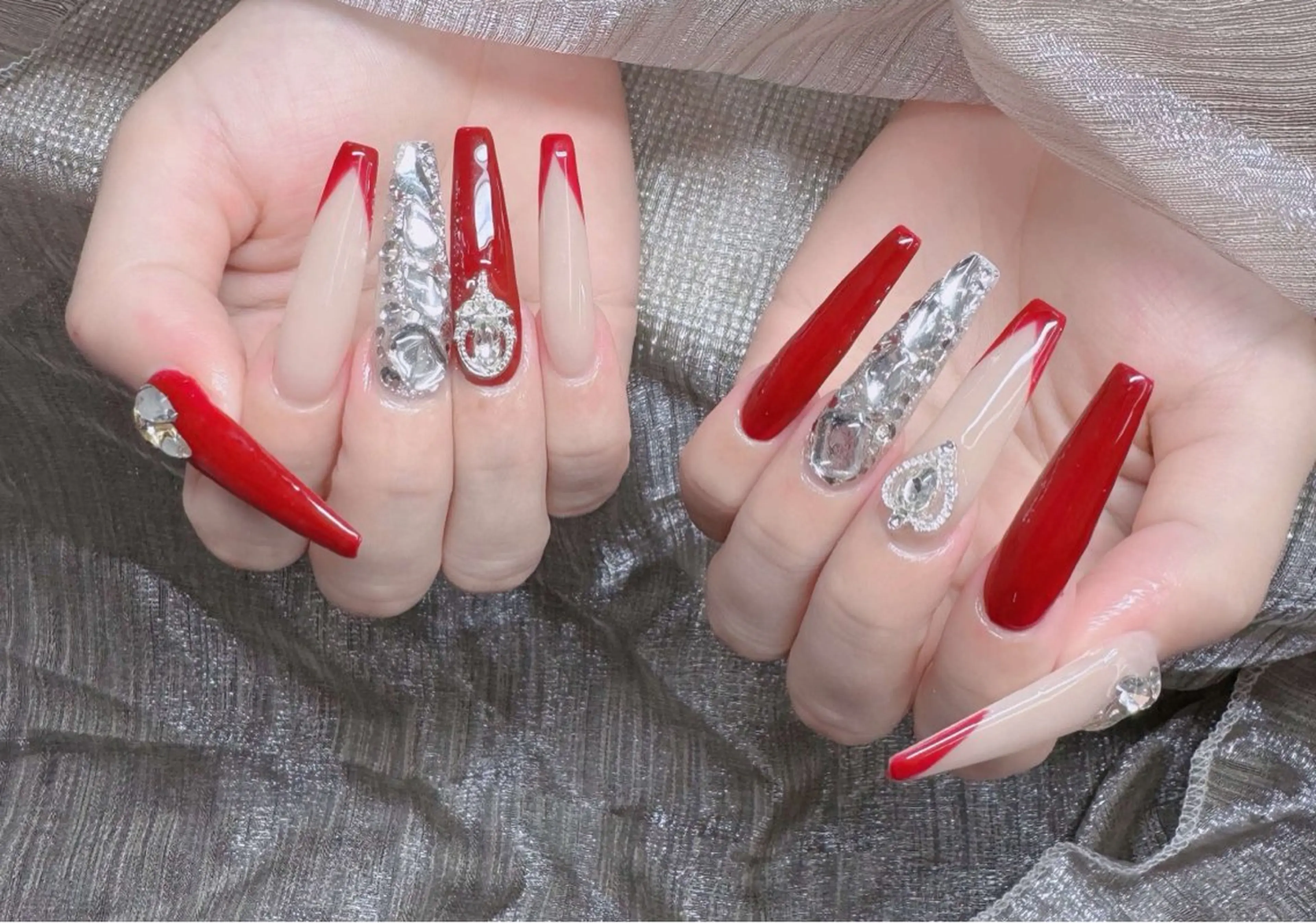 ネイル アートネイル 成人式 ジェルネイル ニュアンスネイル 夏ネイル ハンドネイル neco H.babynailのネイルデザイン