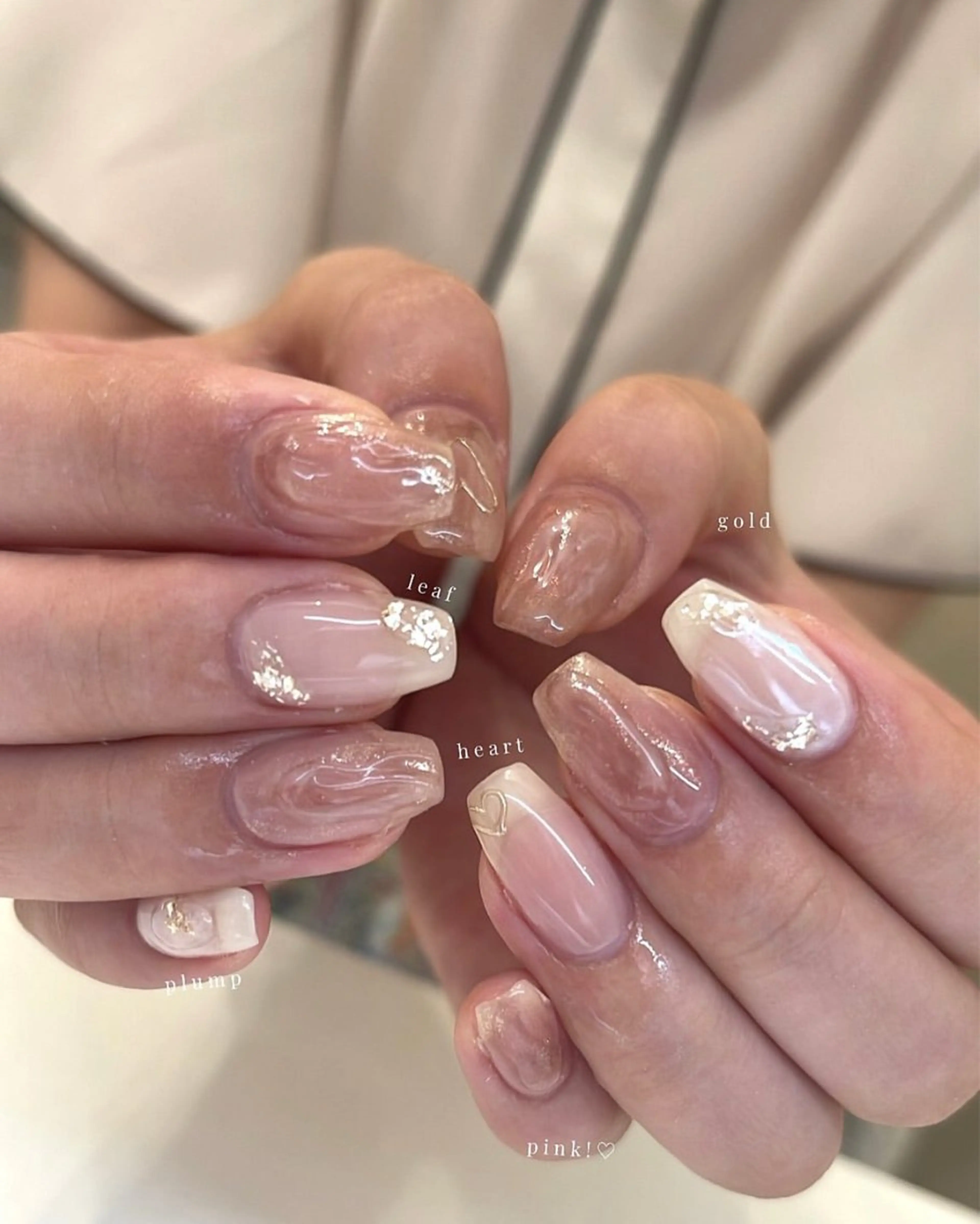 ネイル ジェルネイル 持ち込み ニュアンスネイル パラジェル ワンホンネイル Ún. nail salon所属・Ún nail salonのネイルデザイン