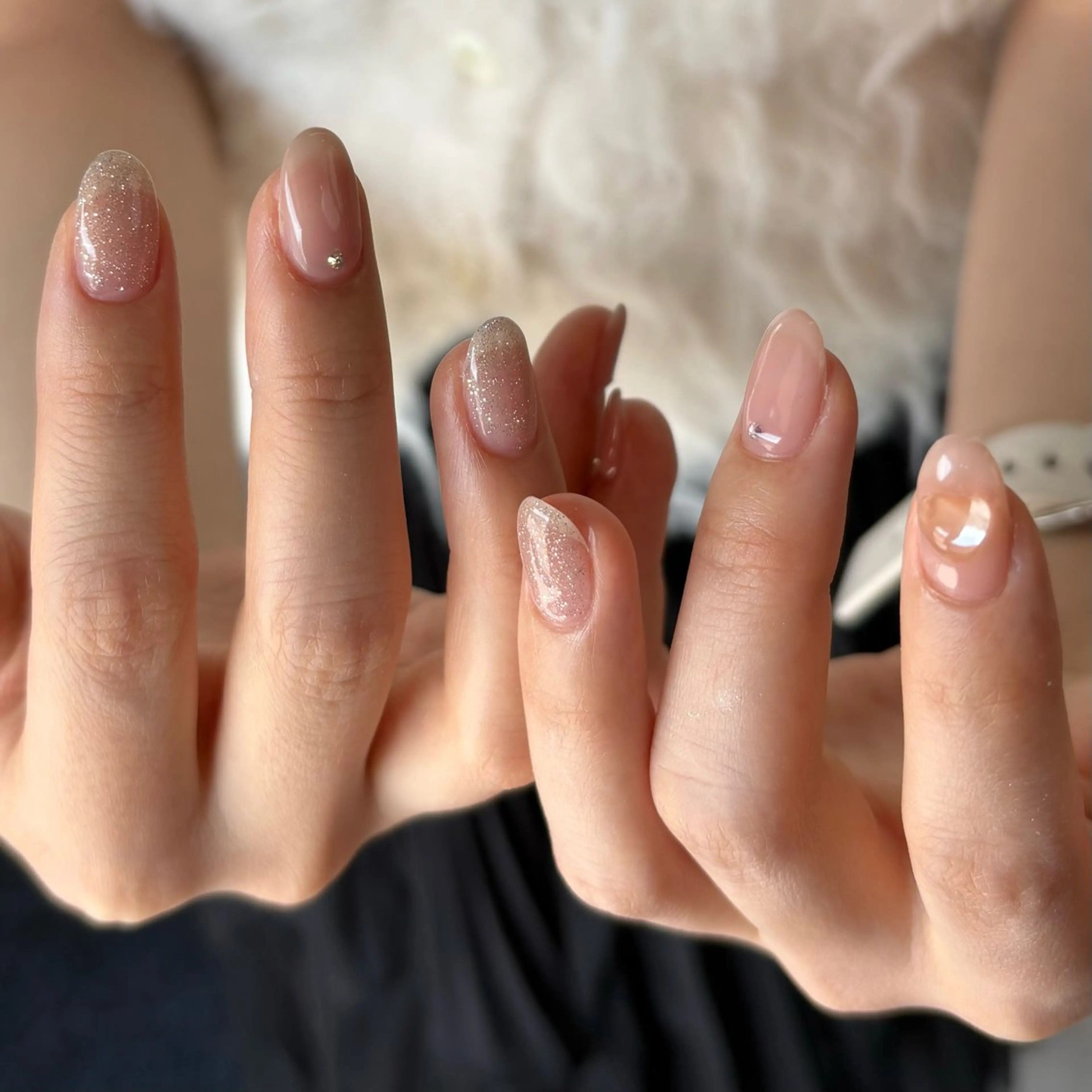 ネイル ハンドネイル OAK溝の口 rikakoのネイルデザイン