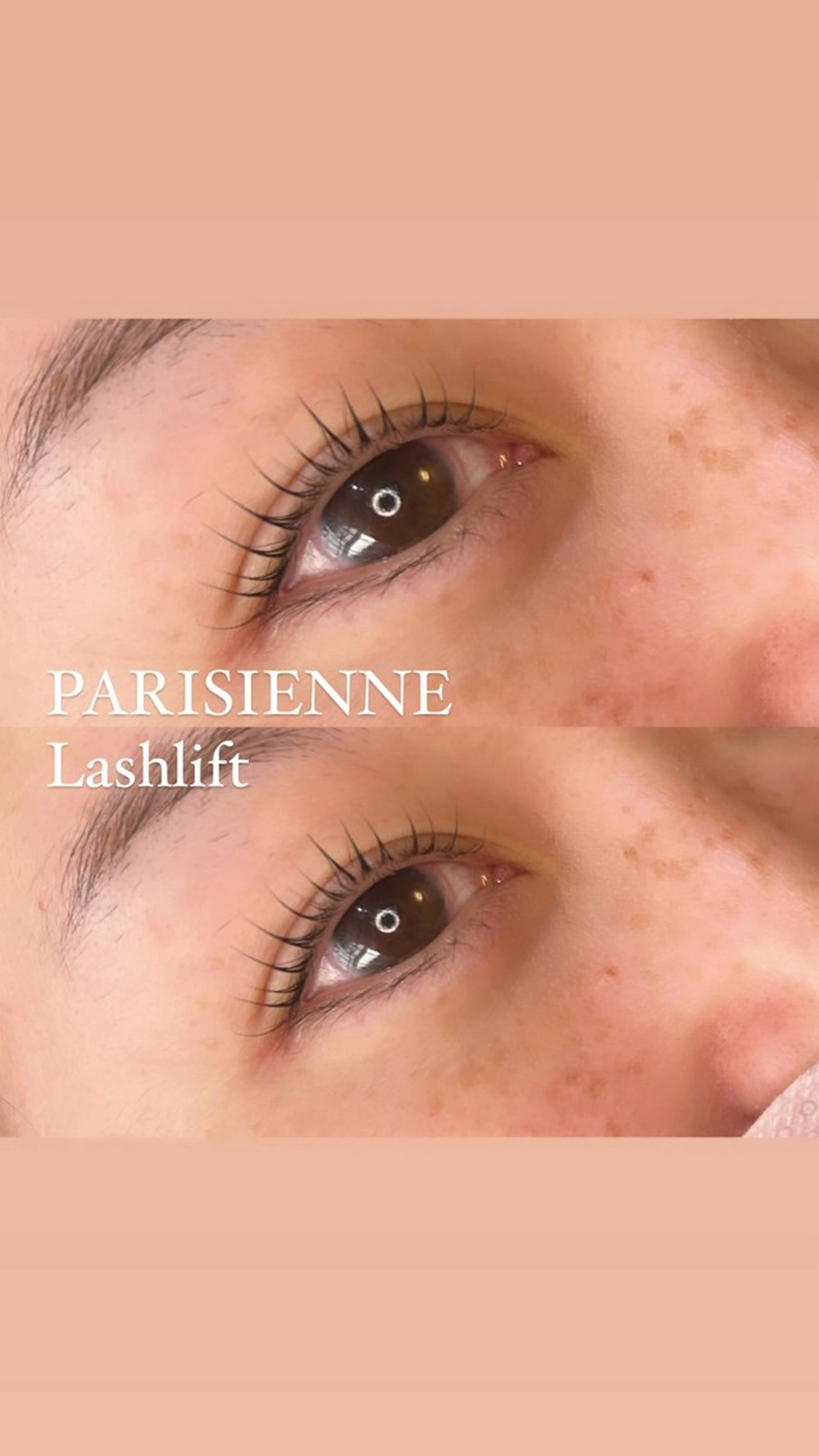 パリジェンヌラッシュリフト(上)+《ラッシュアディクト》プレゼント🎁の写真