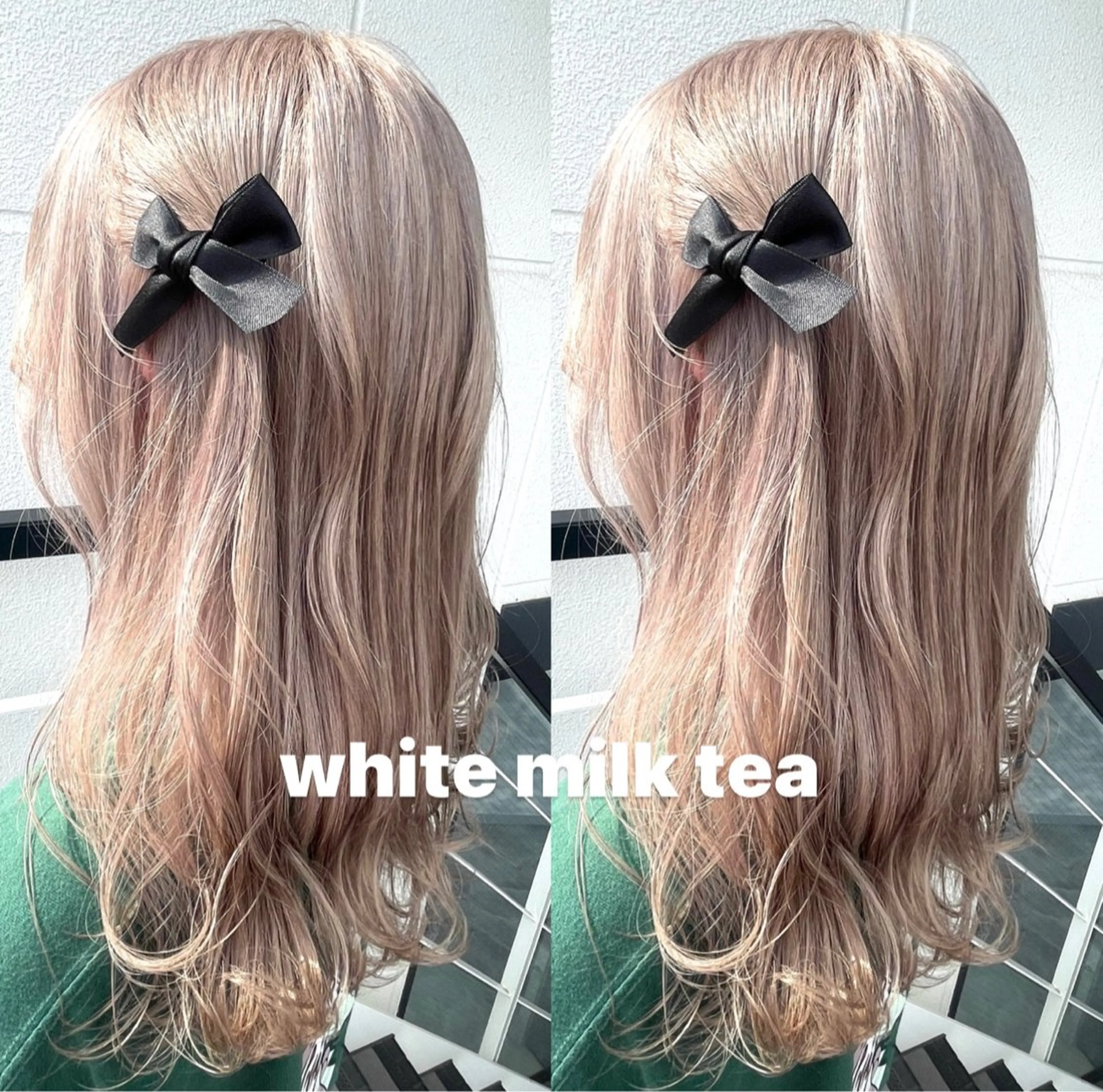 🦋💫12月限定🦋透明感2回ブリーチカラー🦋💫1stepトリートメント付♡⃛🦋埋まり次第受付終了❕の写真