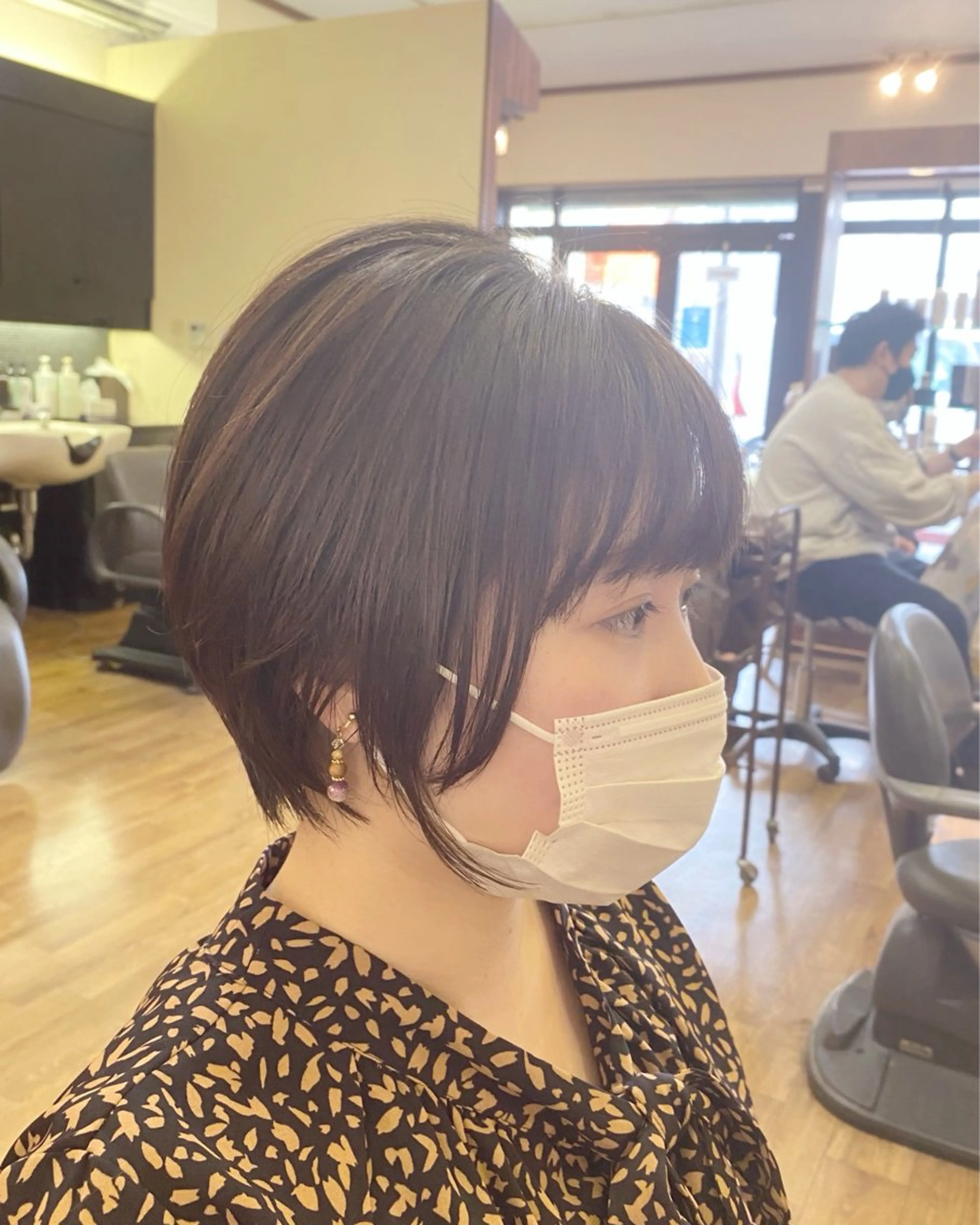 ショート カラー ブリーチ ケアブリーチ ダブルカラー ハイライトカラー イルミナカラー S. RYUTAのヘアスタイル