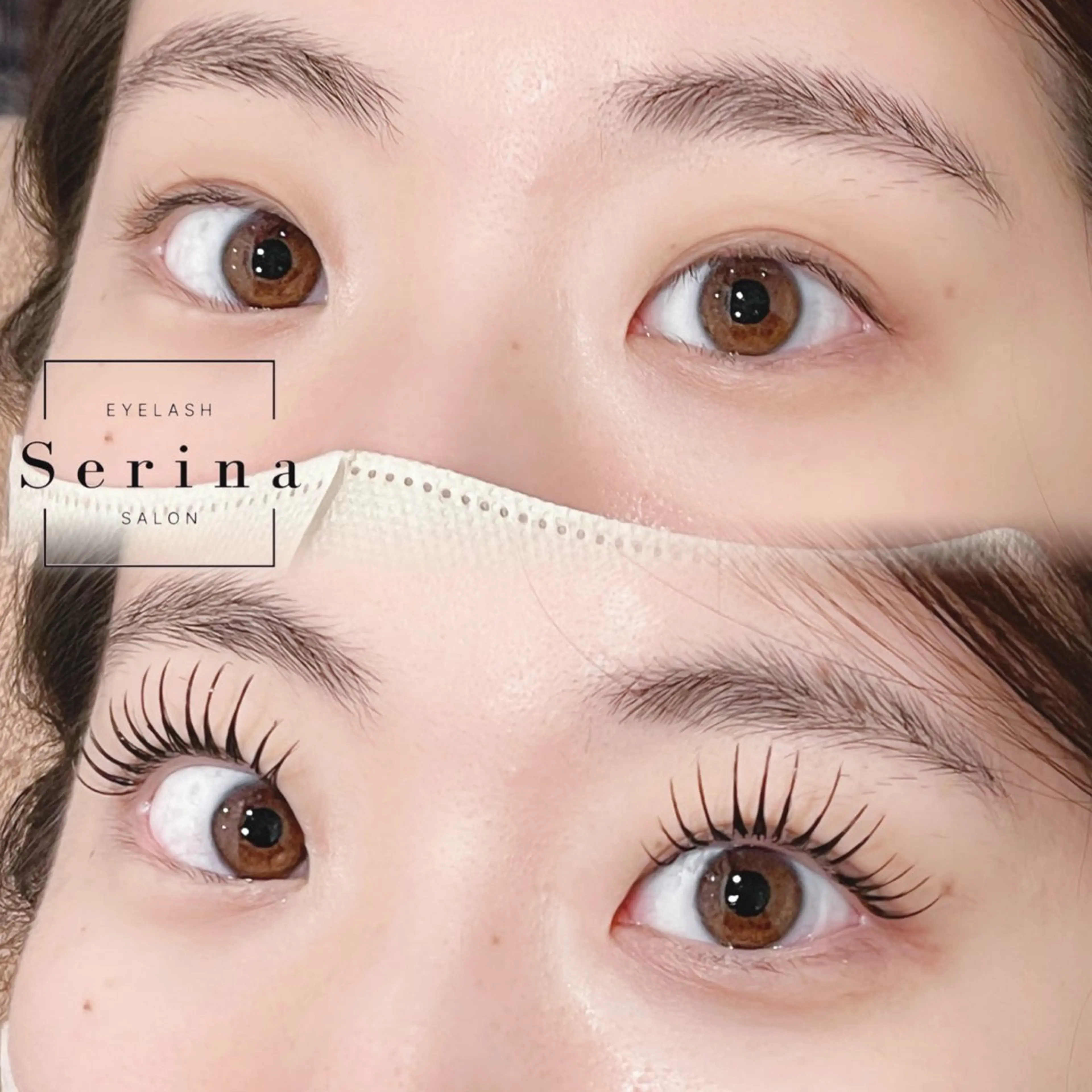 マツエク・マツパ フラットラッシュ アイラッシュサロンセリナ新宿南口店所属・Serina新宿南口 佐藤のマツエク・マツパデザイン