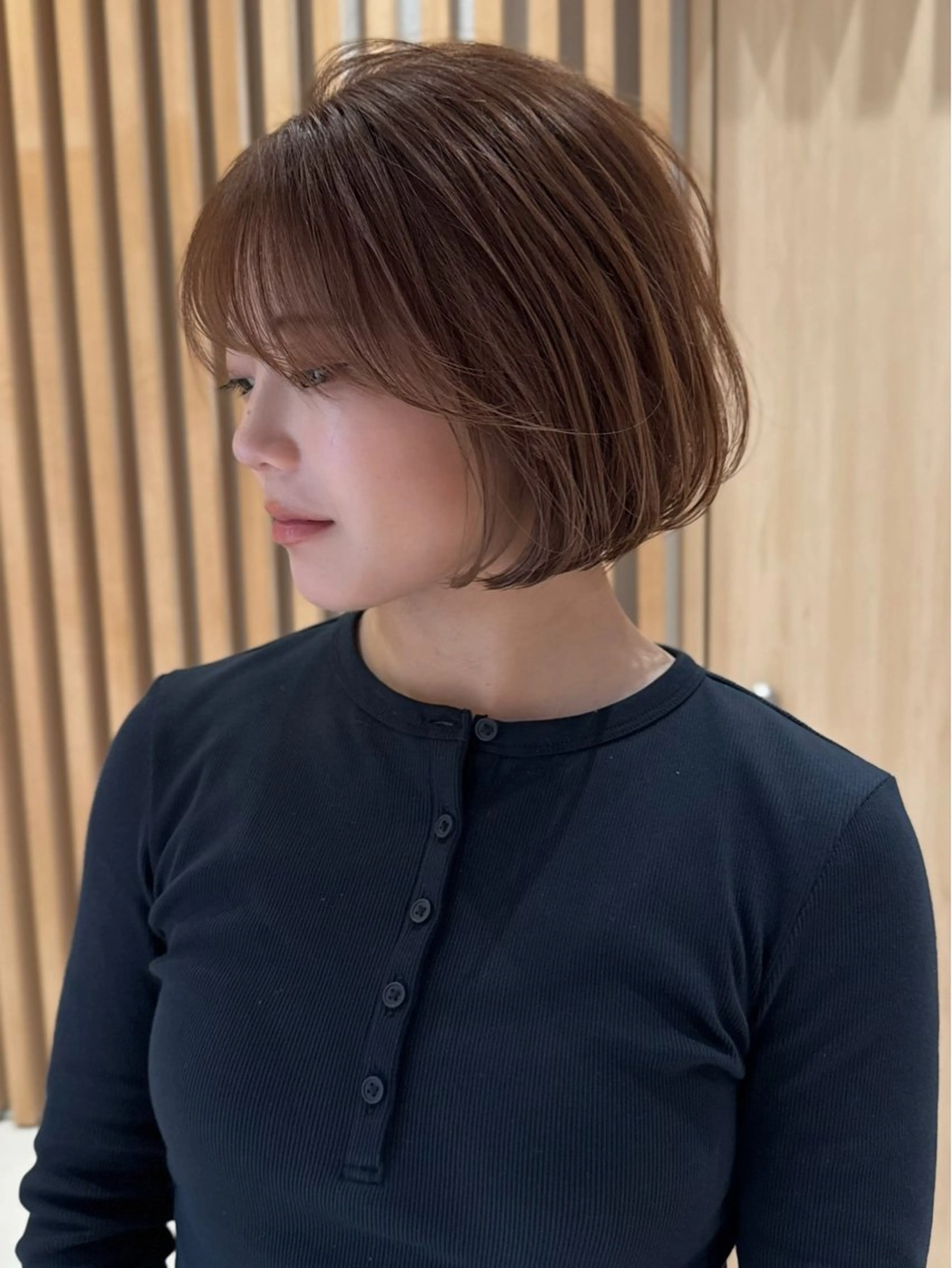 ショート カット ヘアカラー トリートメント 🩵縮毛矯正・ボブ 岩原朋也🩵のヘアスタイル