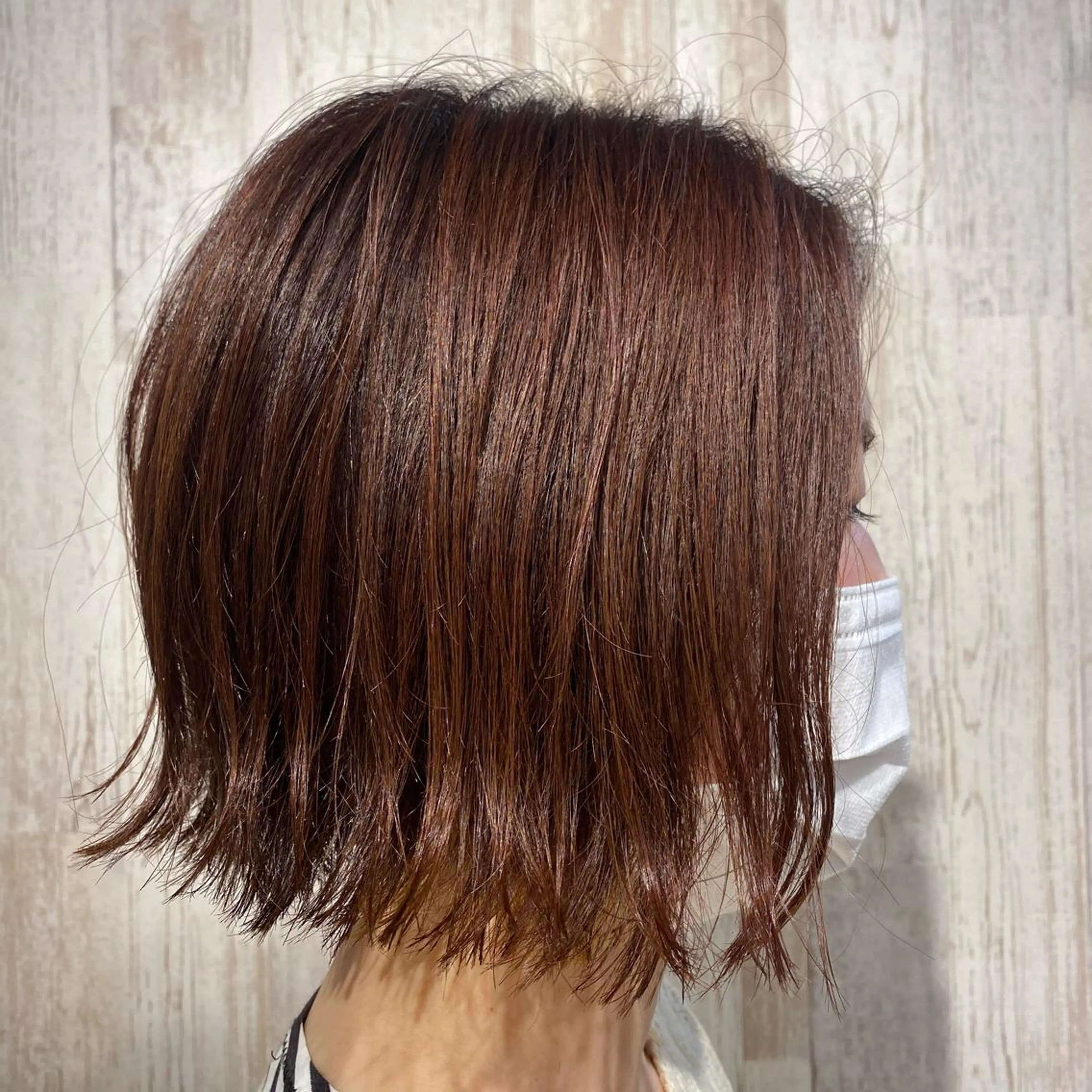 ショート カラー 大場 優のヘアスタイル