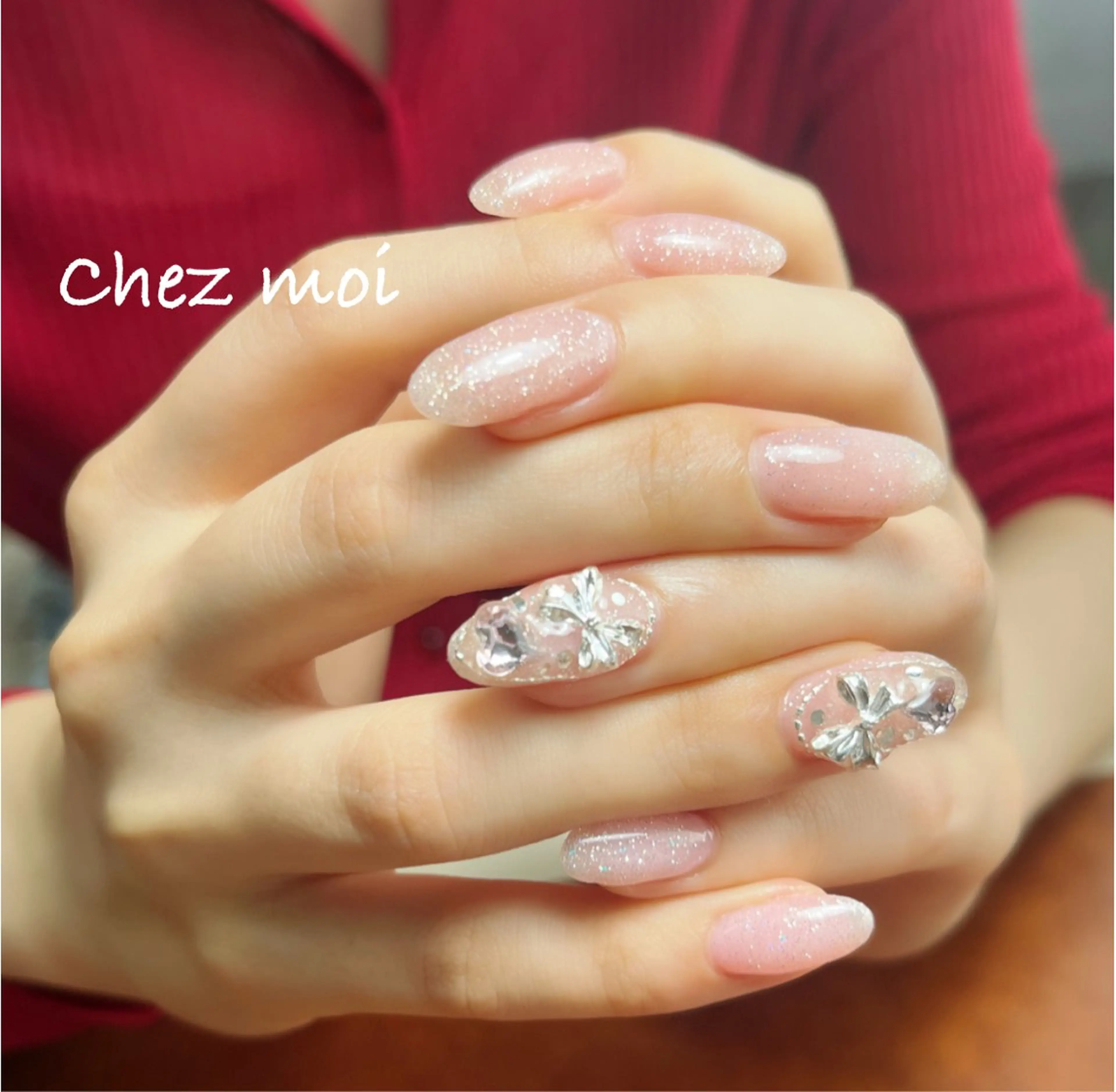 ネイル フラッシュネイル ピンク chez-moi所属・🔹Chez-moi 🔹mayuのネイルデザイン