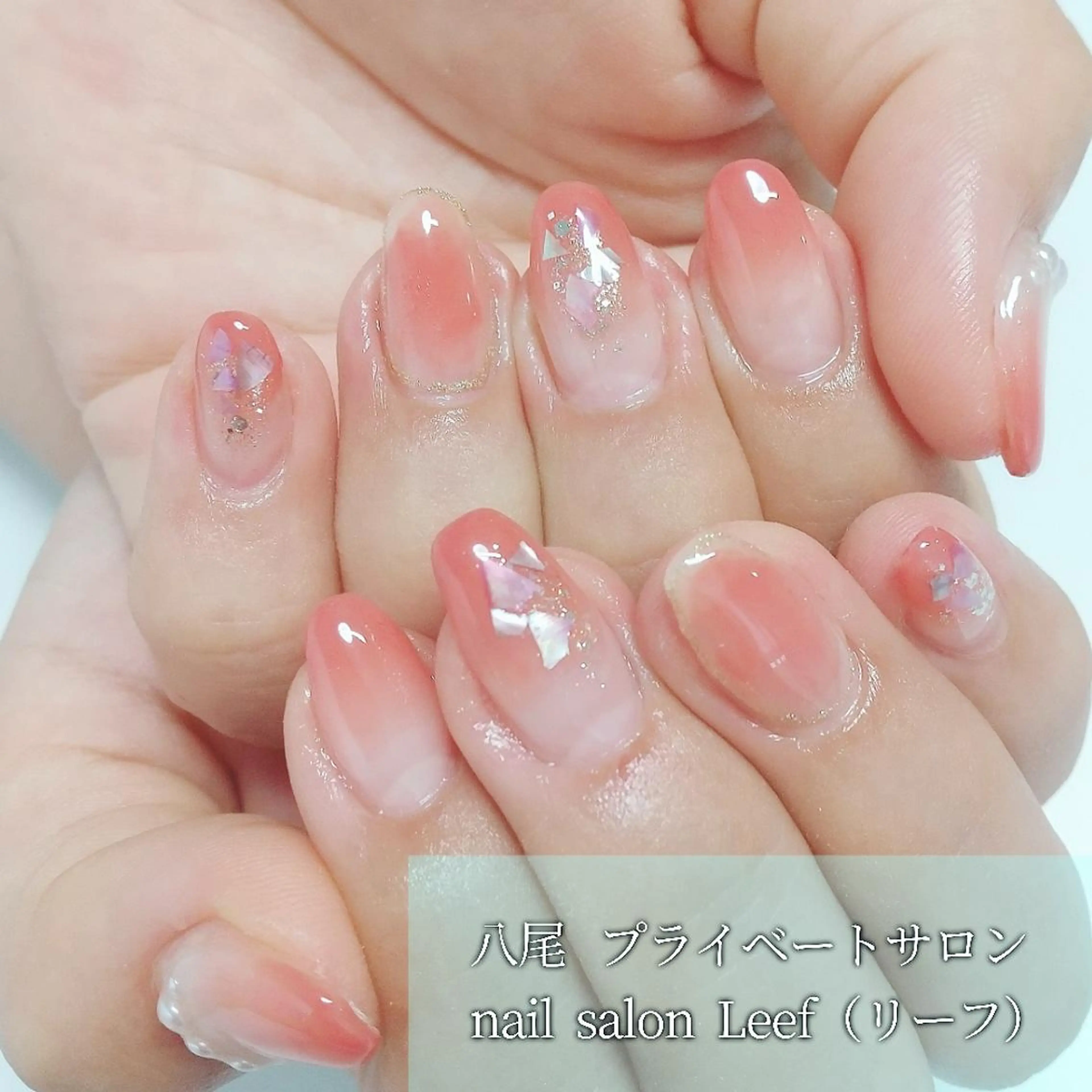 ネイル ハンドネイル Nail leef《リーフ》所属・kahosan 𓆉のネイルデザイン