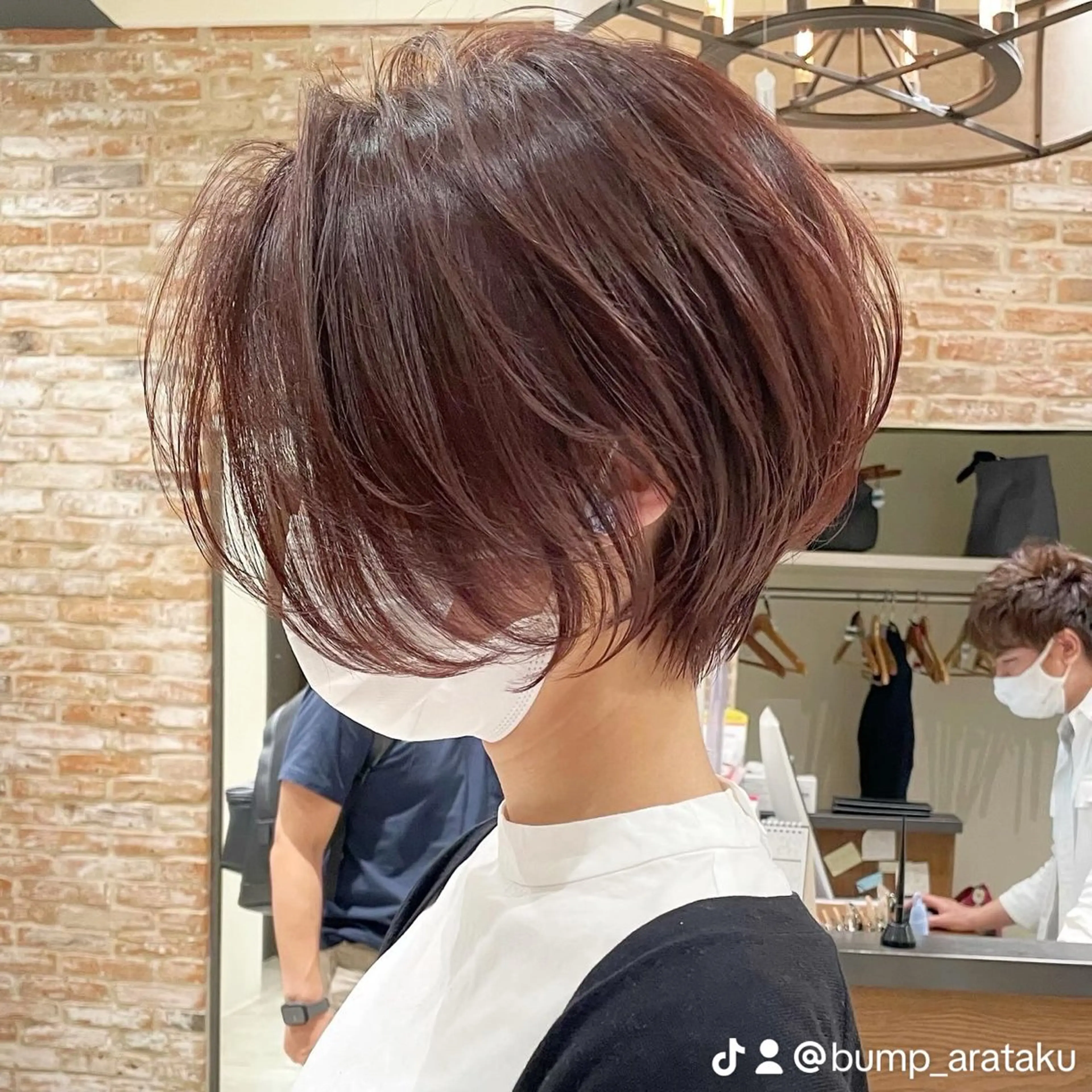 ⭐️小顔に見えるショート⭐️似合わせショート&さら艶内部補修トリートメント※補足説明ご一読お願い致します🙇♂️の写真