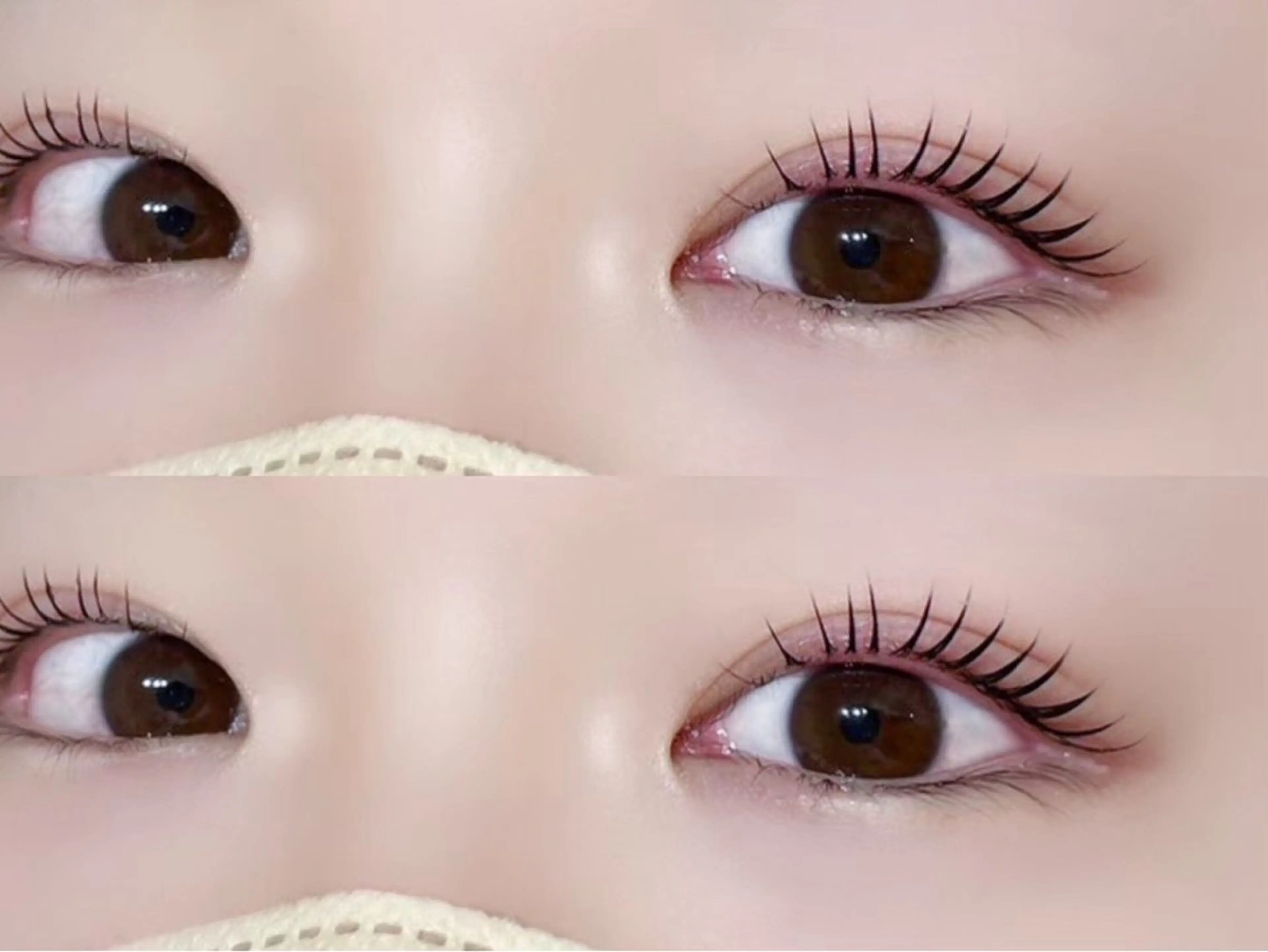 マツエク・マツパ ﾊﾙｶ🎀グレージュ /マツエクꨄ︎のヘアスタイル