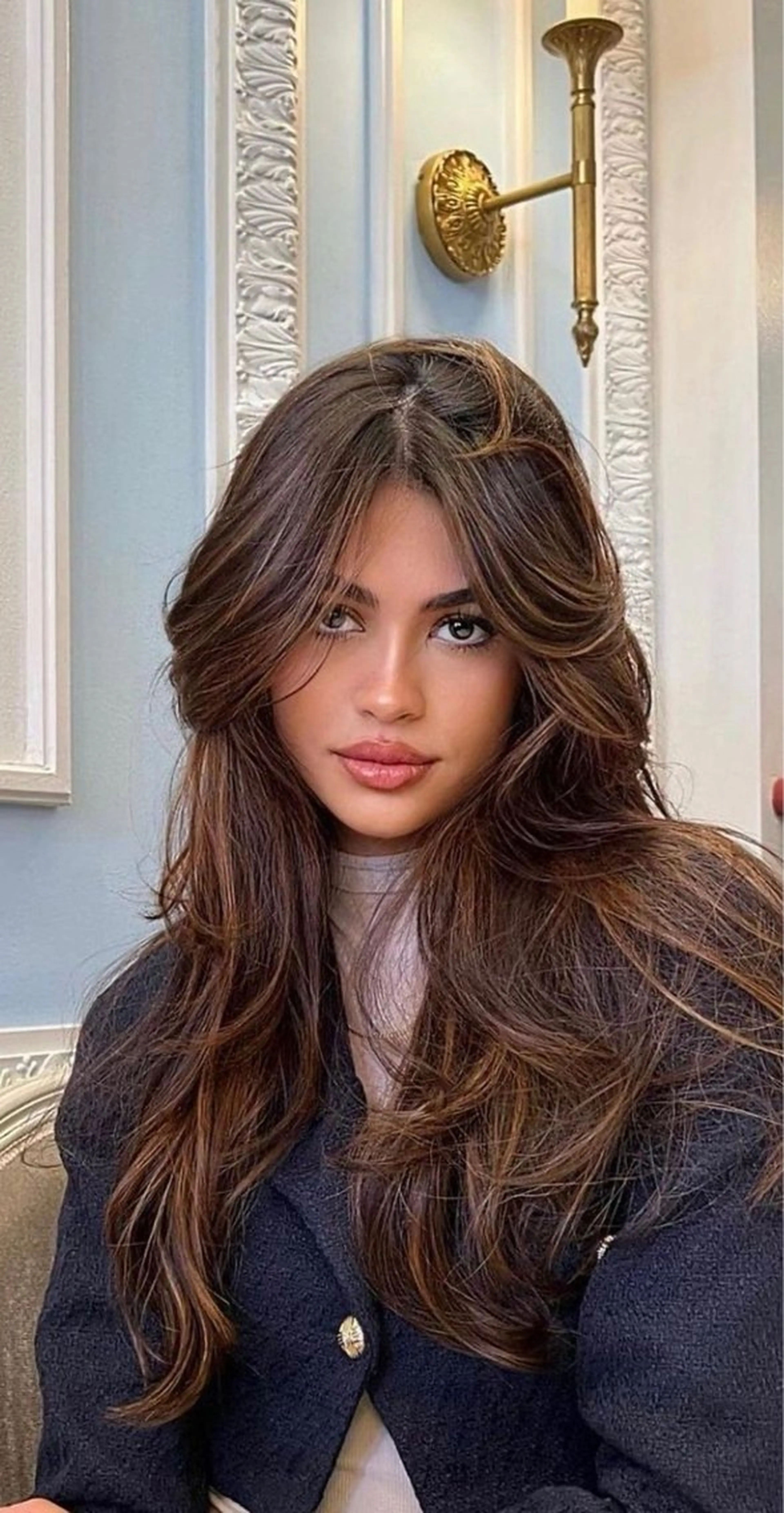 ロング カット トリートメント 💖海外girl💖 レイヤー/MEARIのヘアスタイル