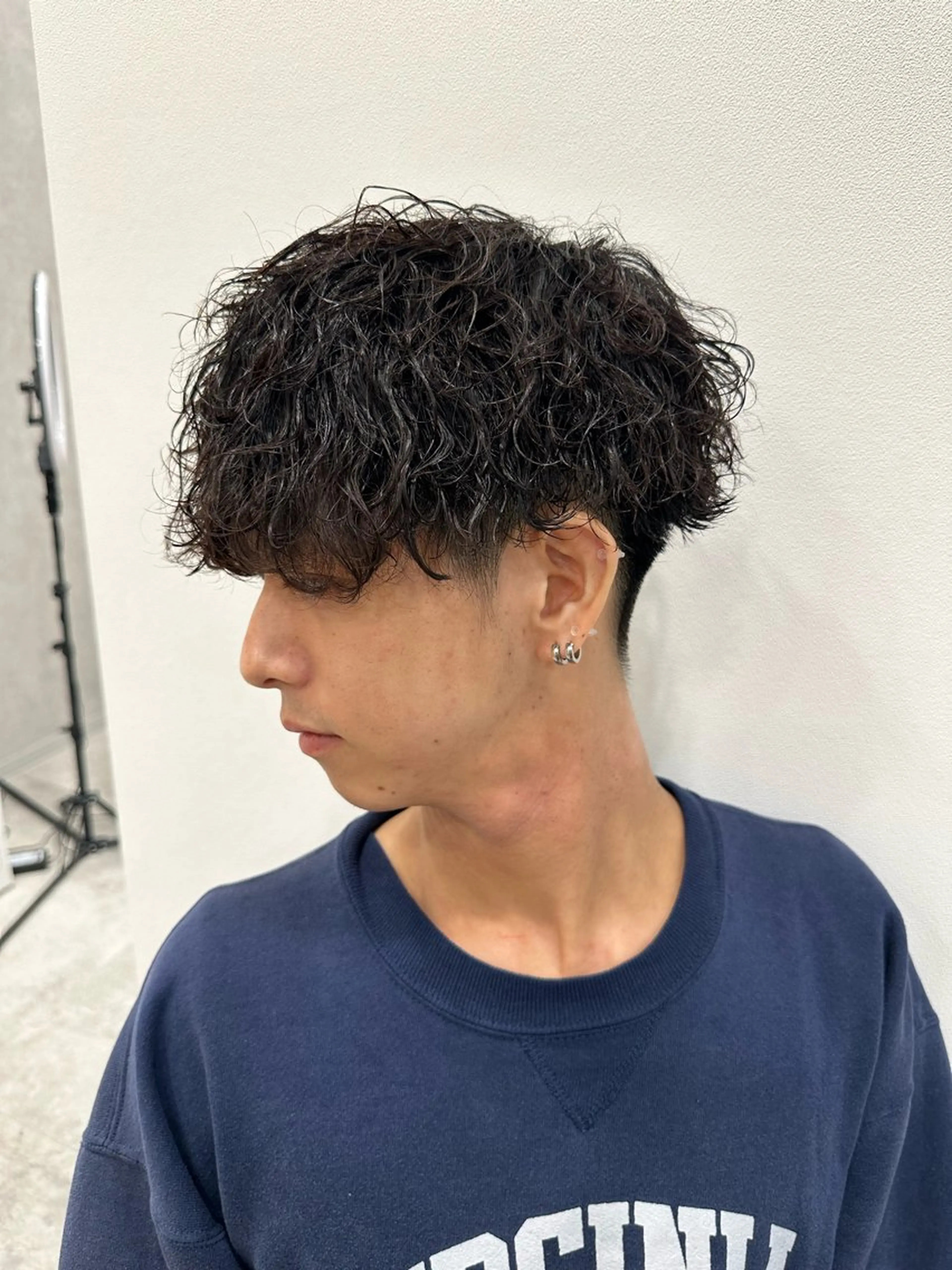 メンズ カット パーマ RAISE by_WHITEのヘアスタイル