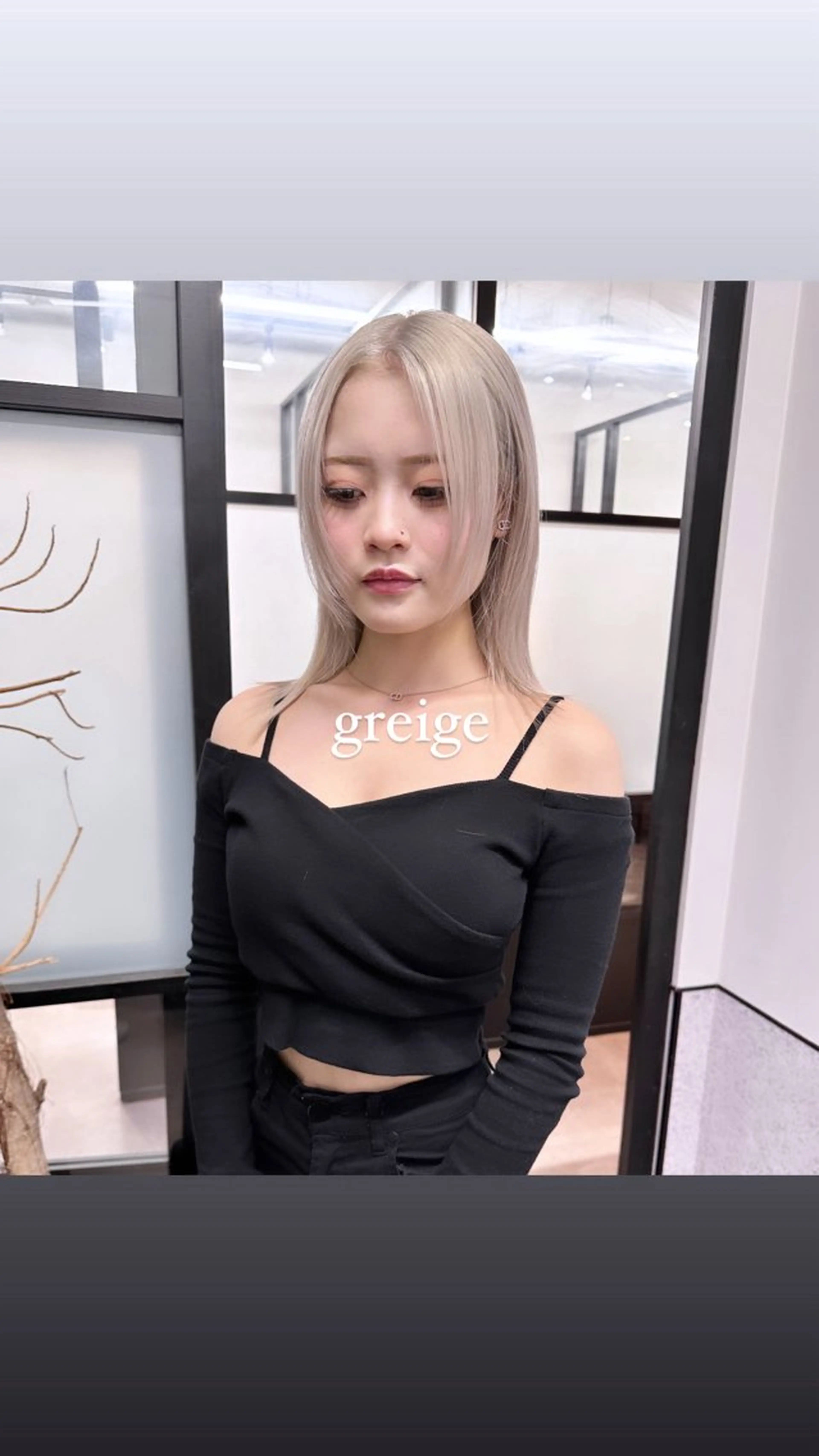 カラー storiiz所属・本田大輝top designerのヘアスタイル