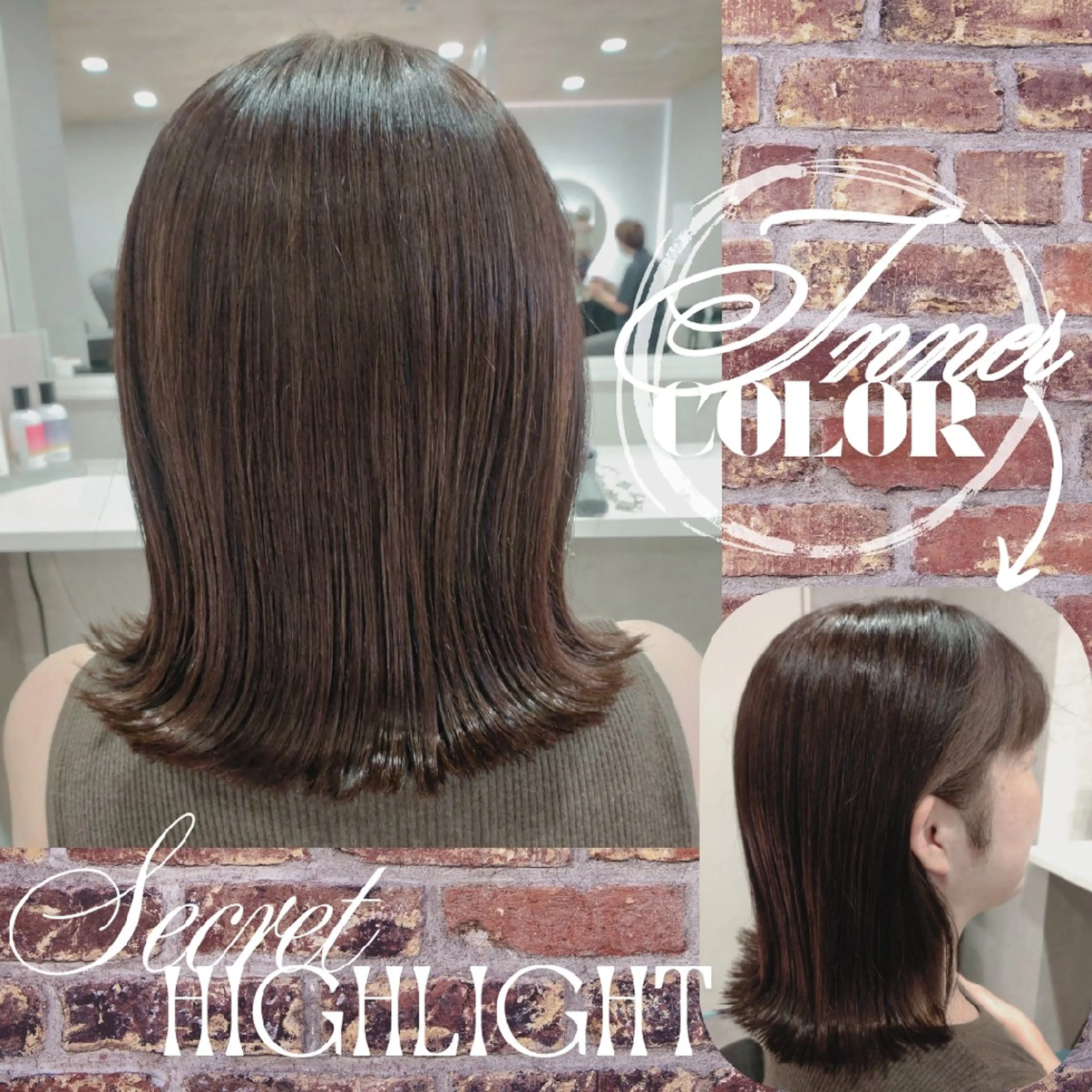 ミディアム ヘアカラー GR 髪質改善トリートメント×ヘッドスパ【ジーアール】所属・🌺中村🌺毎日楽し くなる髪をご提案✨のヘアスタイル