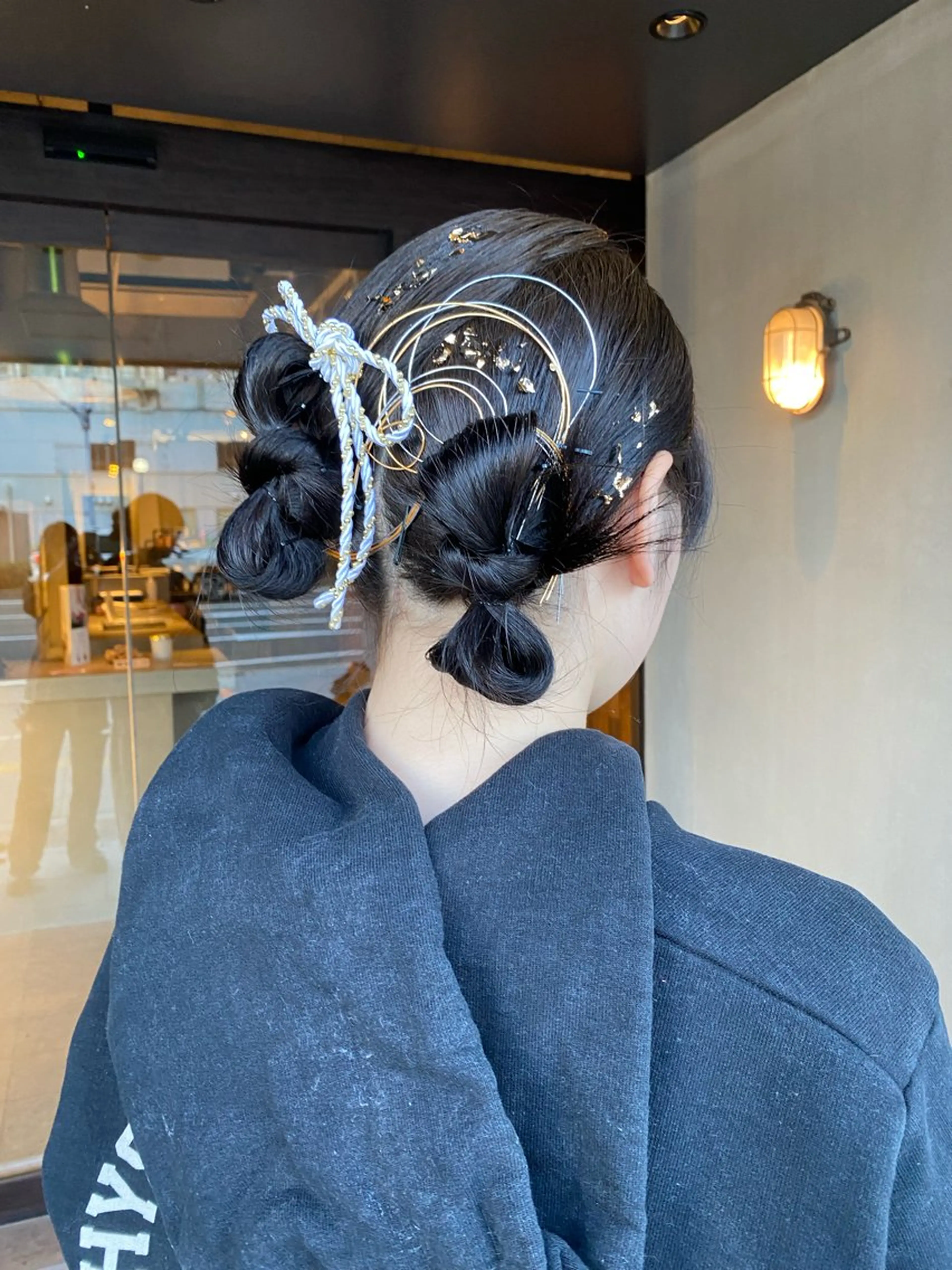 卒業式hair set💐の写真