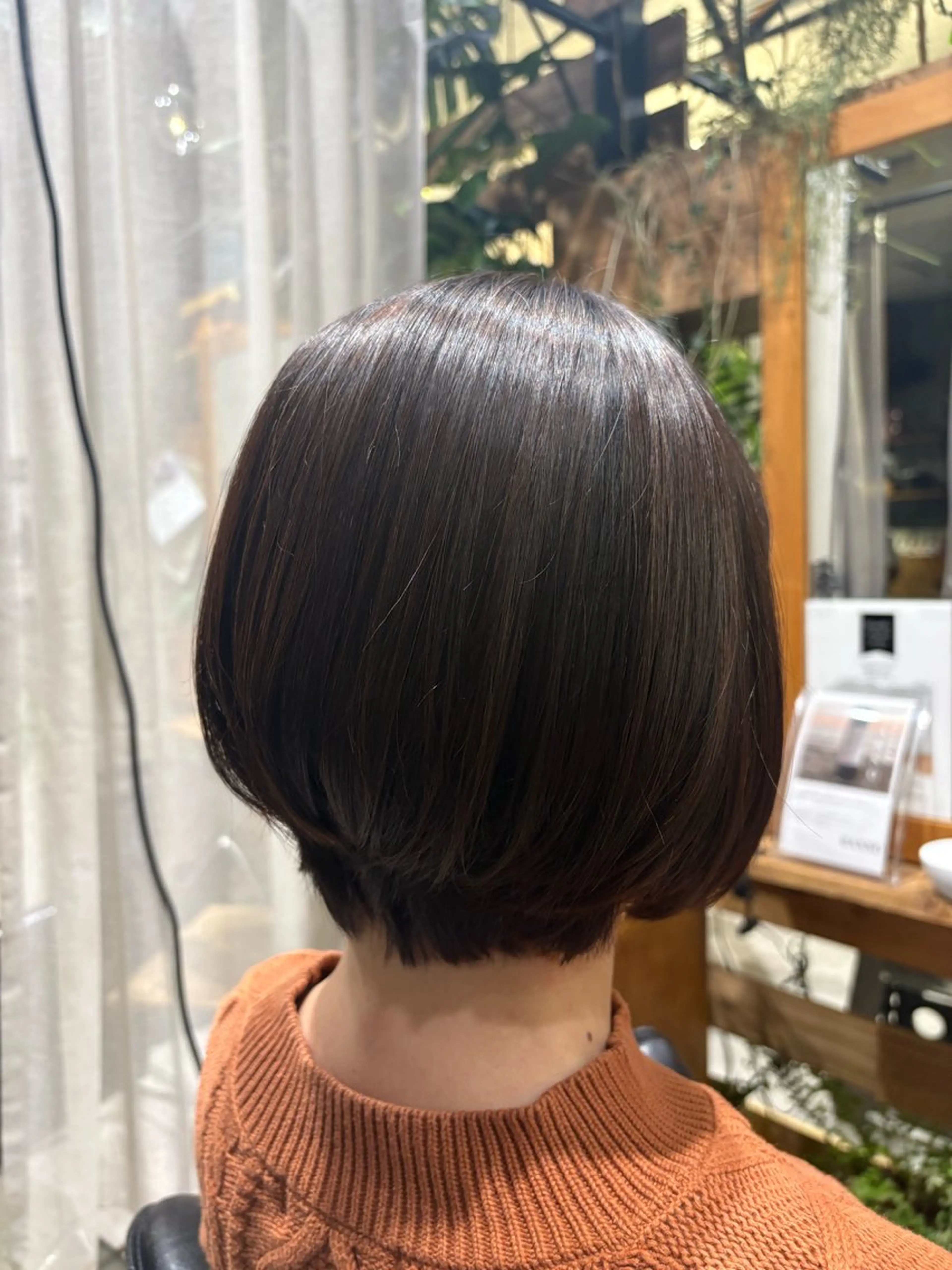 ショート ボブ 馬場 彩のヘアスタイル