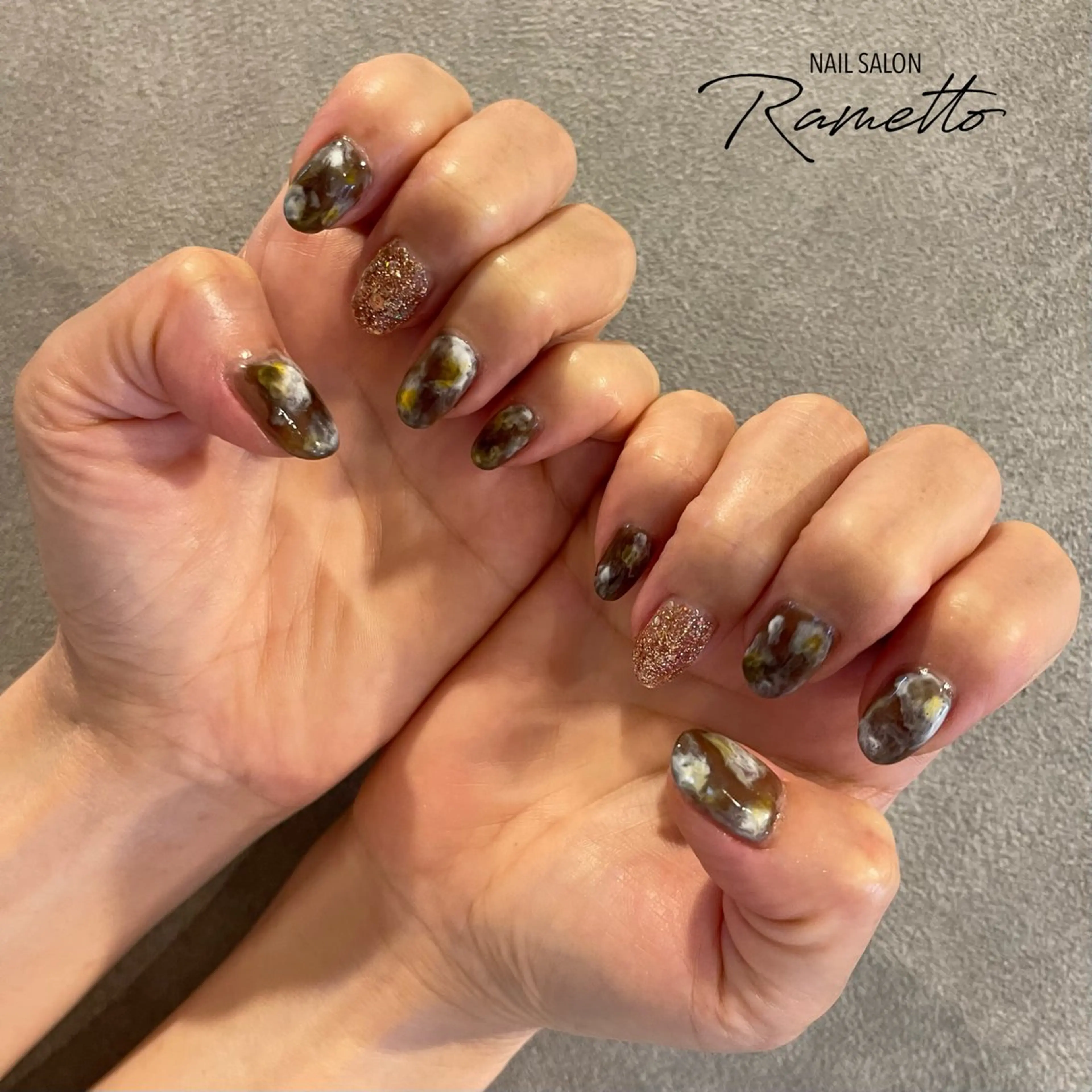 ネイル ハンドネイル NAILSALON Ramettoのネイルデザイン