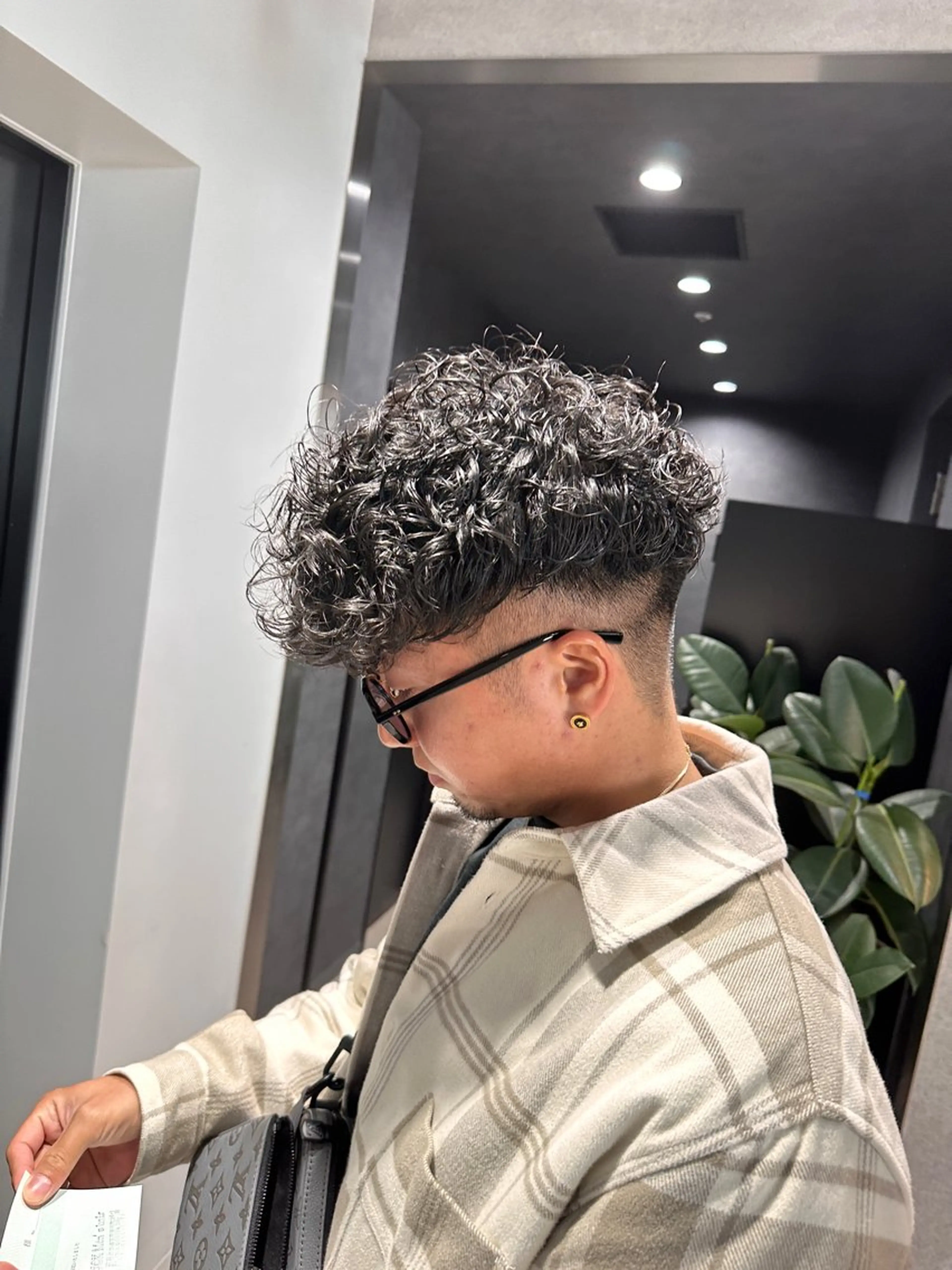 ショート パーマ メンズ 【メンズサロン】 BLUCK 横浜のヘアスタイル