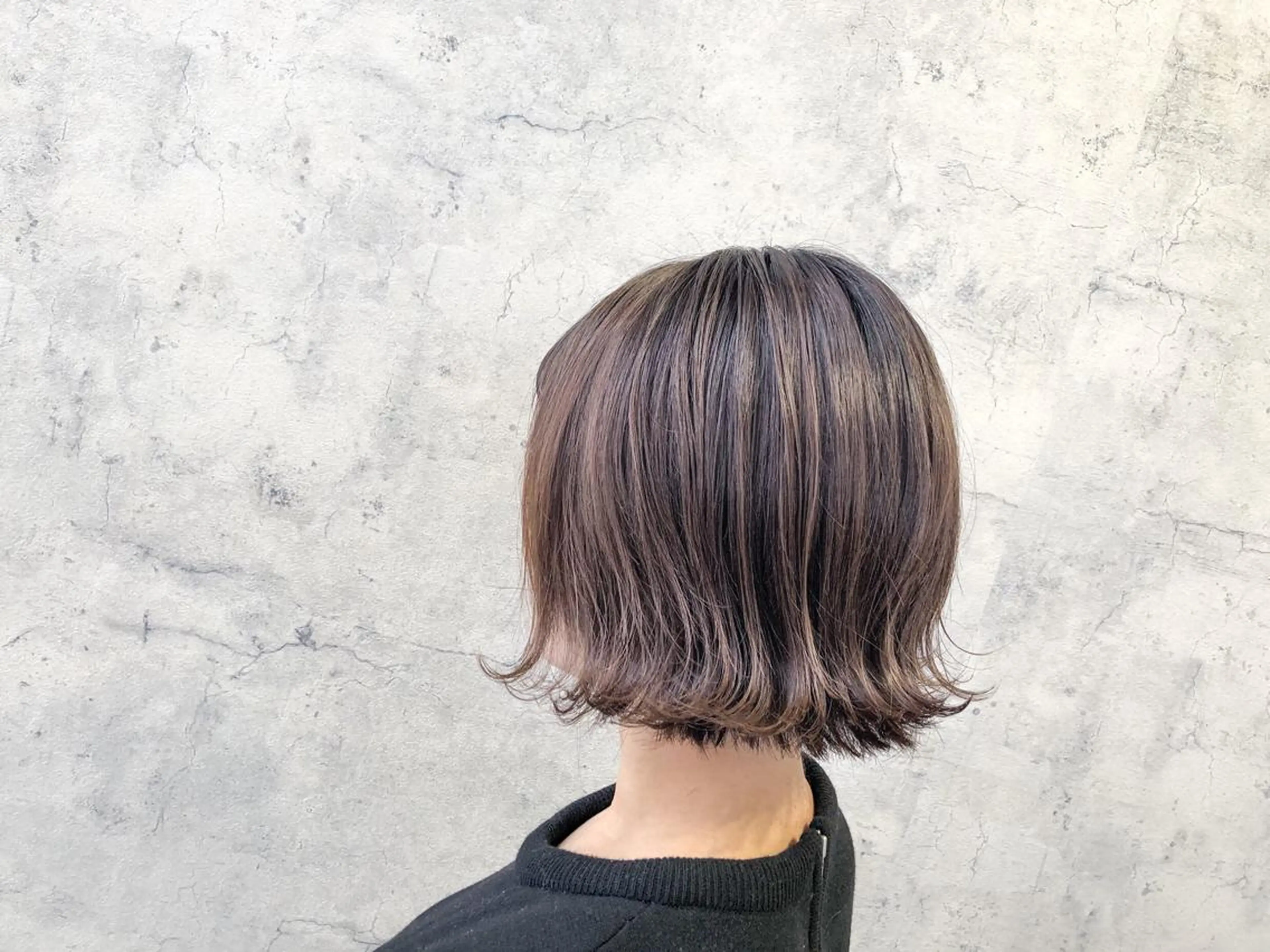 ショート カラー salowin郡山所属・佐藤 結花のヘアスタイル