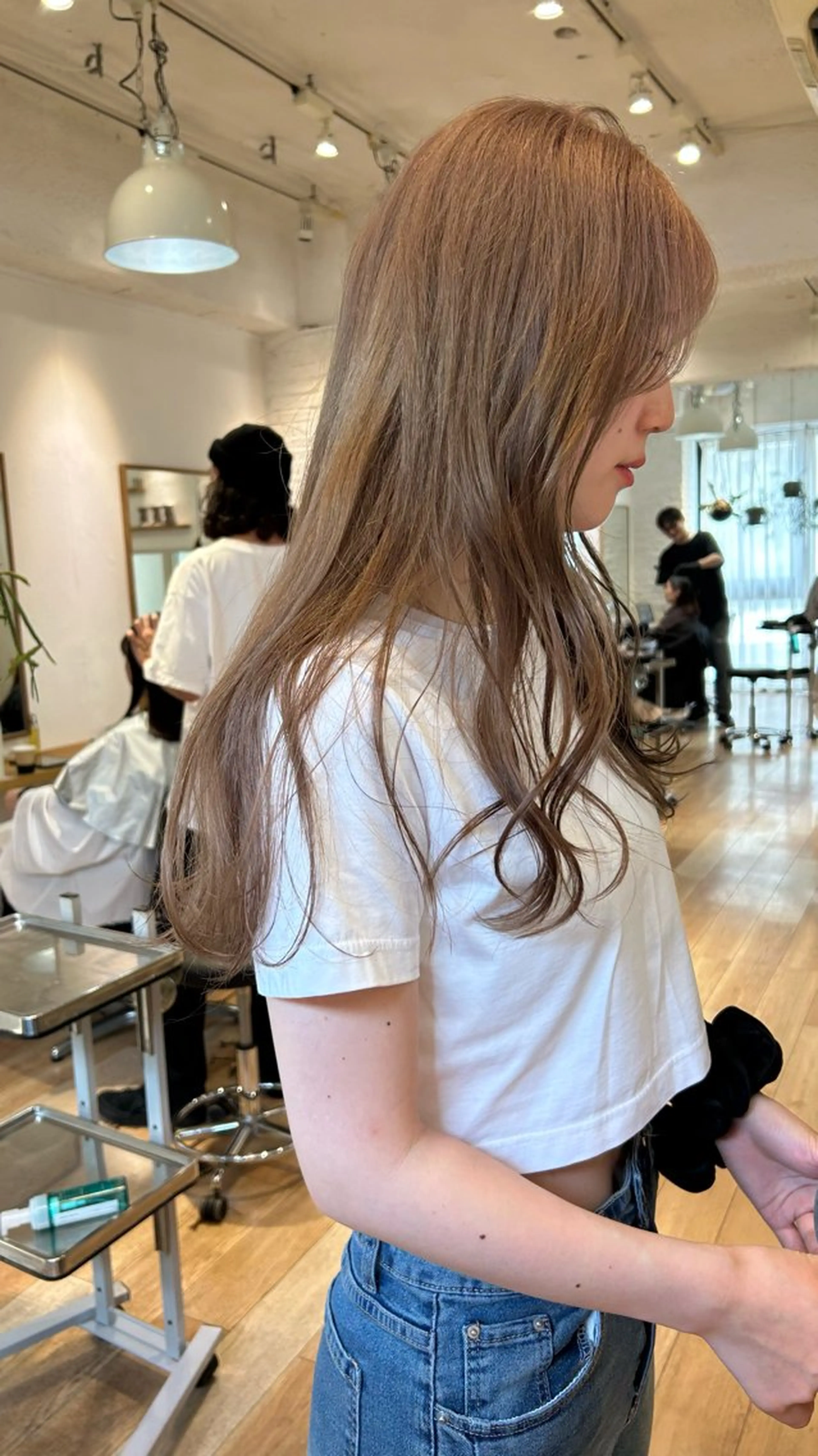 ロング カラー ヘアカラー じゅわっと暖色カラー 🍊Moemiのヘアスタイル