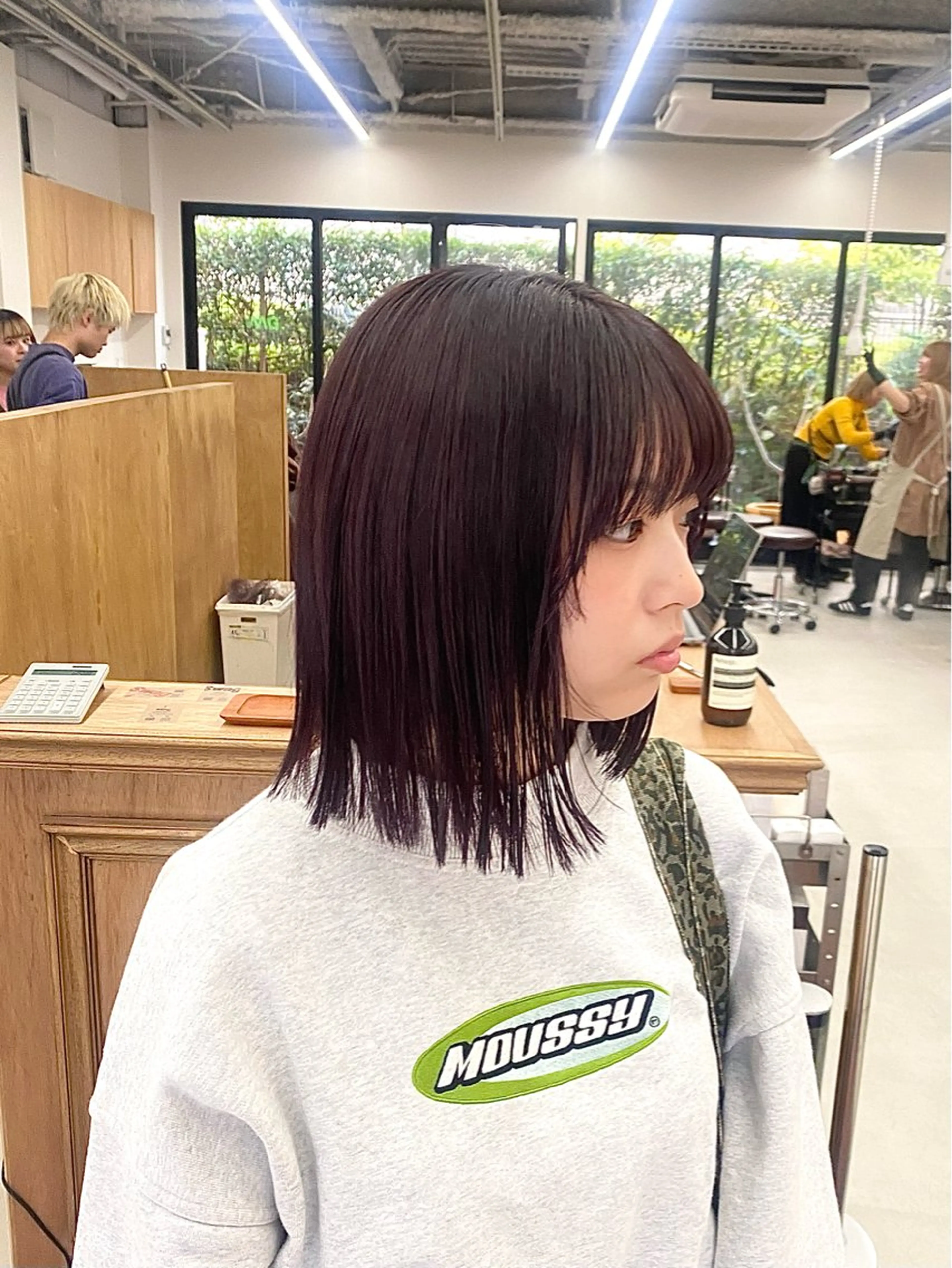 ミディアム カラー ヘアアレンジ ブリーチ カット ヘアカラー トリートメント ハル🌸柔色/ ブリーチなし/艶髪のヘアスタイル