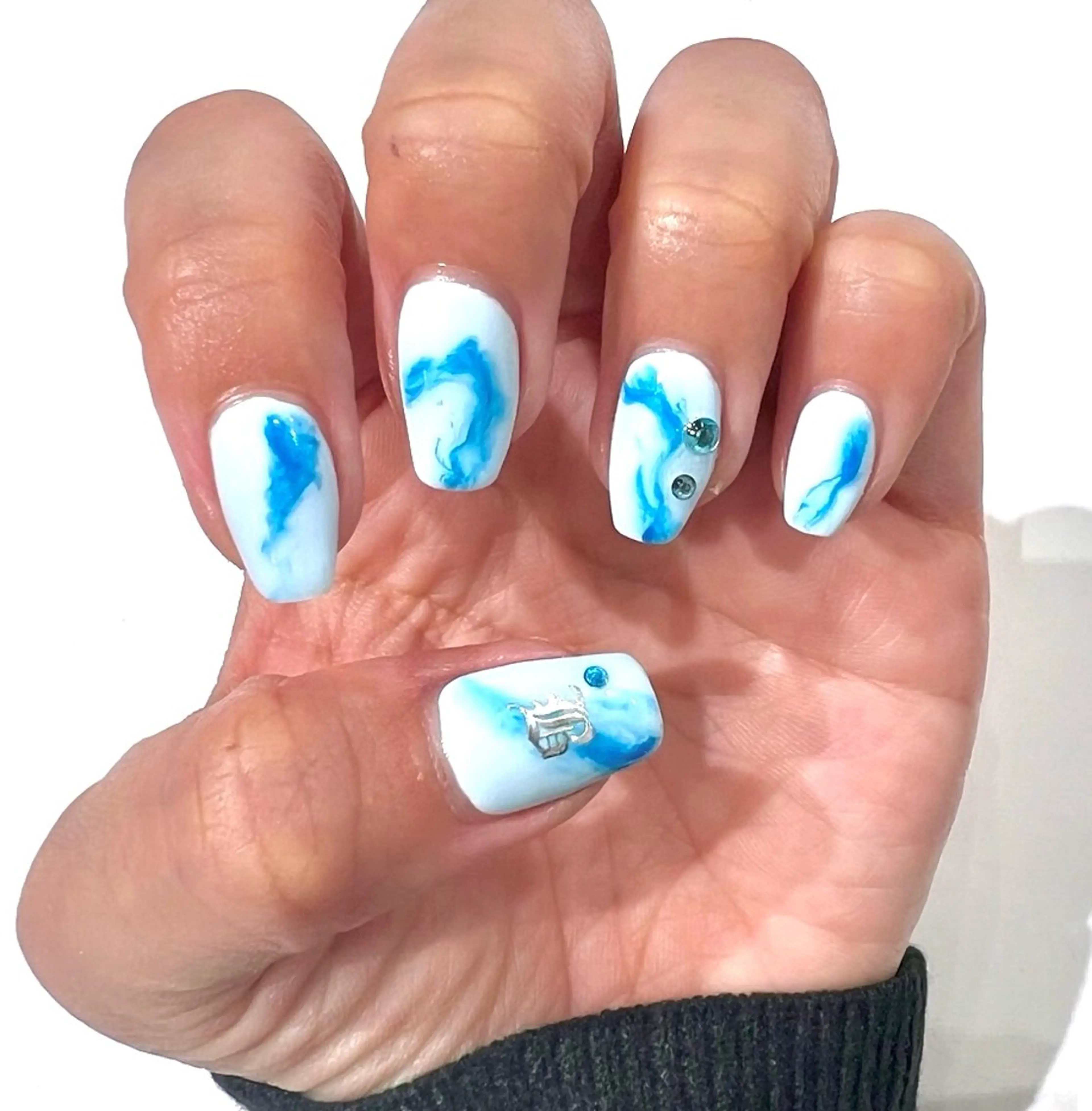 ネイル ハンドネイル AURORA eyelash&nail salon アメ村店所属・🌏AURORA | RiRi🪐のネイルデザイン