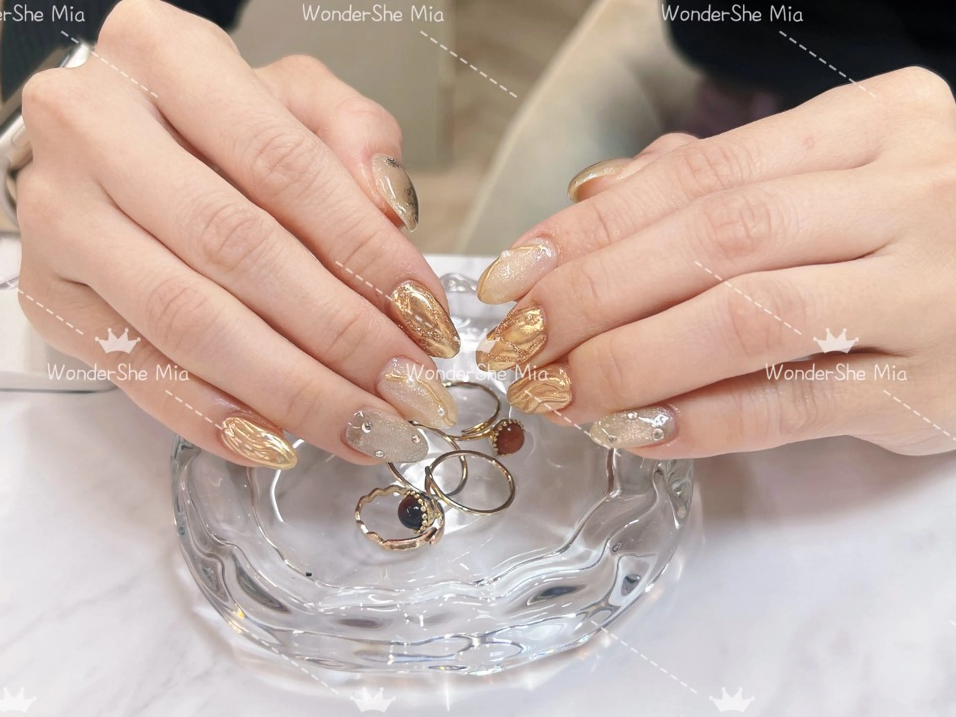ネイル ハンドネイル WonderShe Nailsalonのネイルデザイン