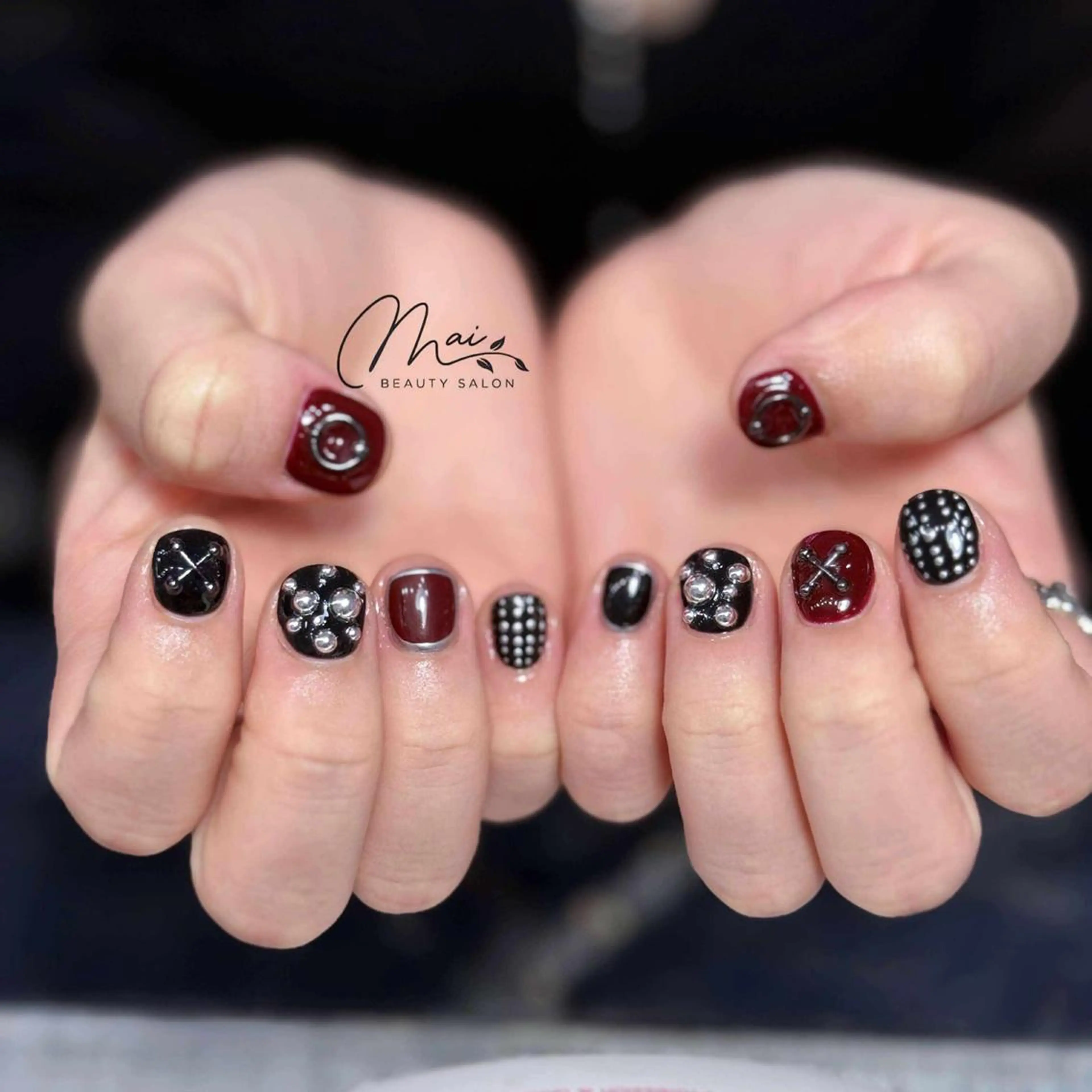 ネイル ジェルネイル パラジェル ワンホンネイル MaiBeauty HaNaのネイルデザイン