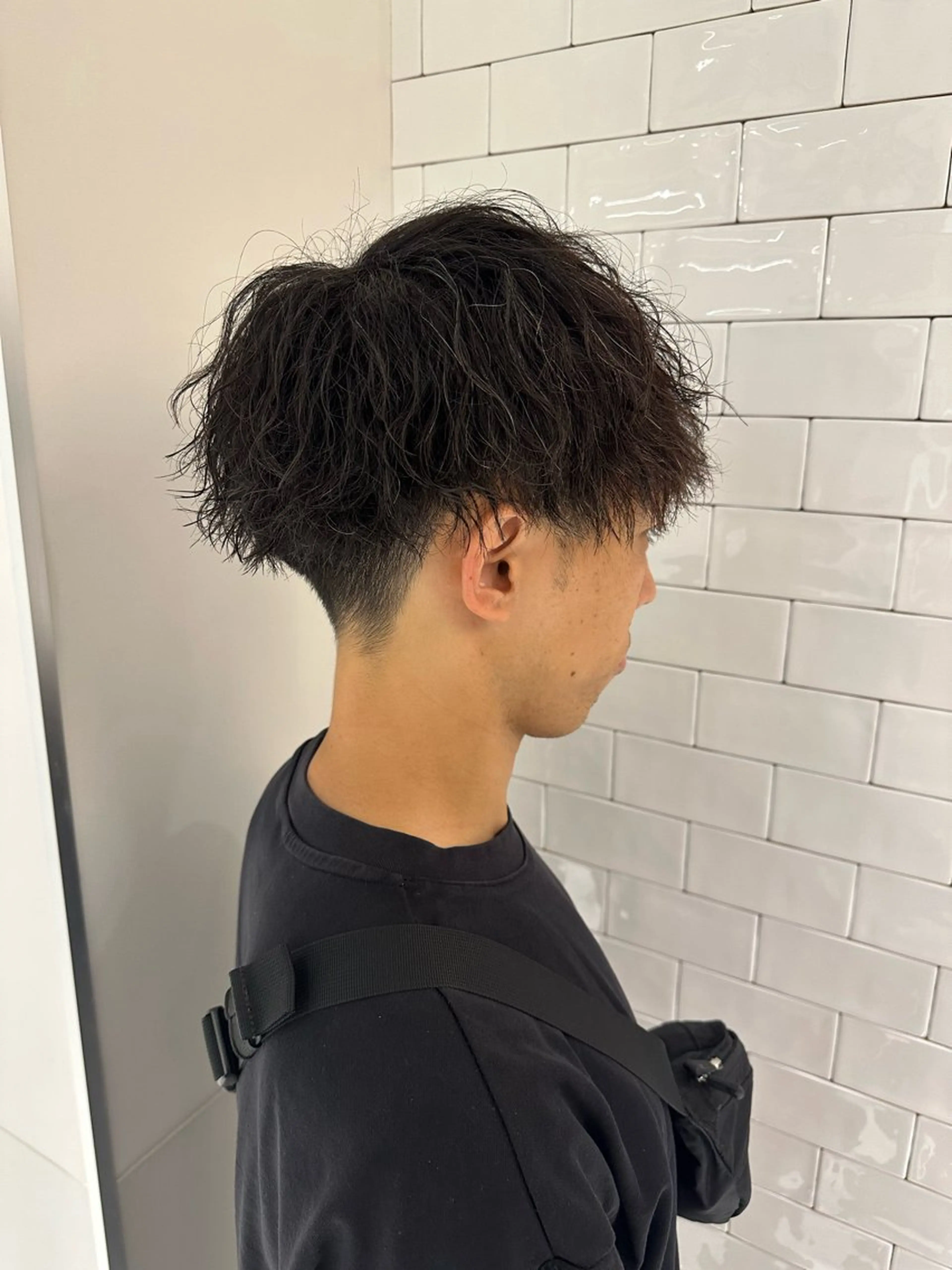 ⚠️【メンズ】ご新規様限定クーポンメニュー⚠️カット+選べるパーマ(ツイストスパイラルor波巻きok)の写真