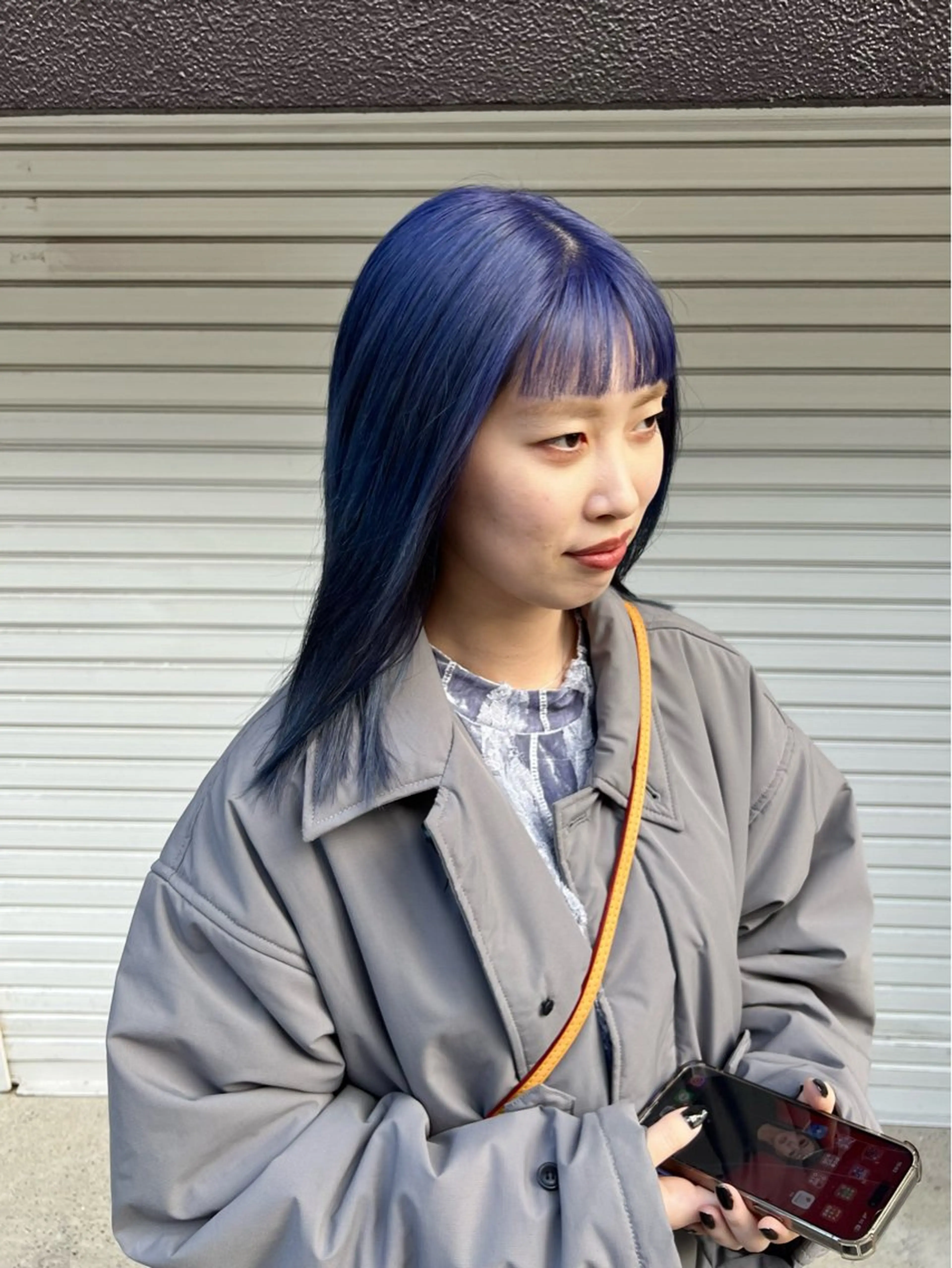 セミロング INORI /フェイスレイヤーのヘアスタイル