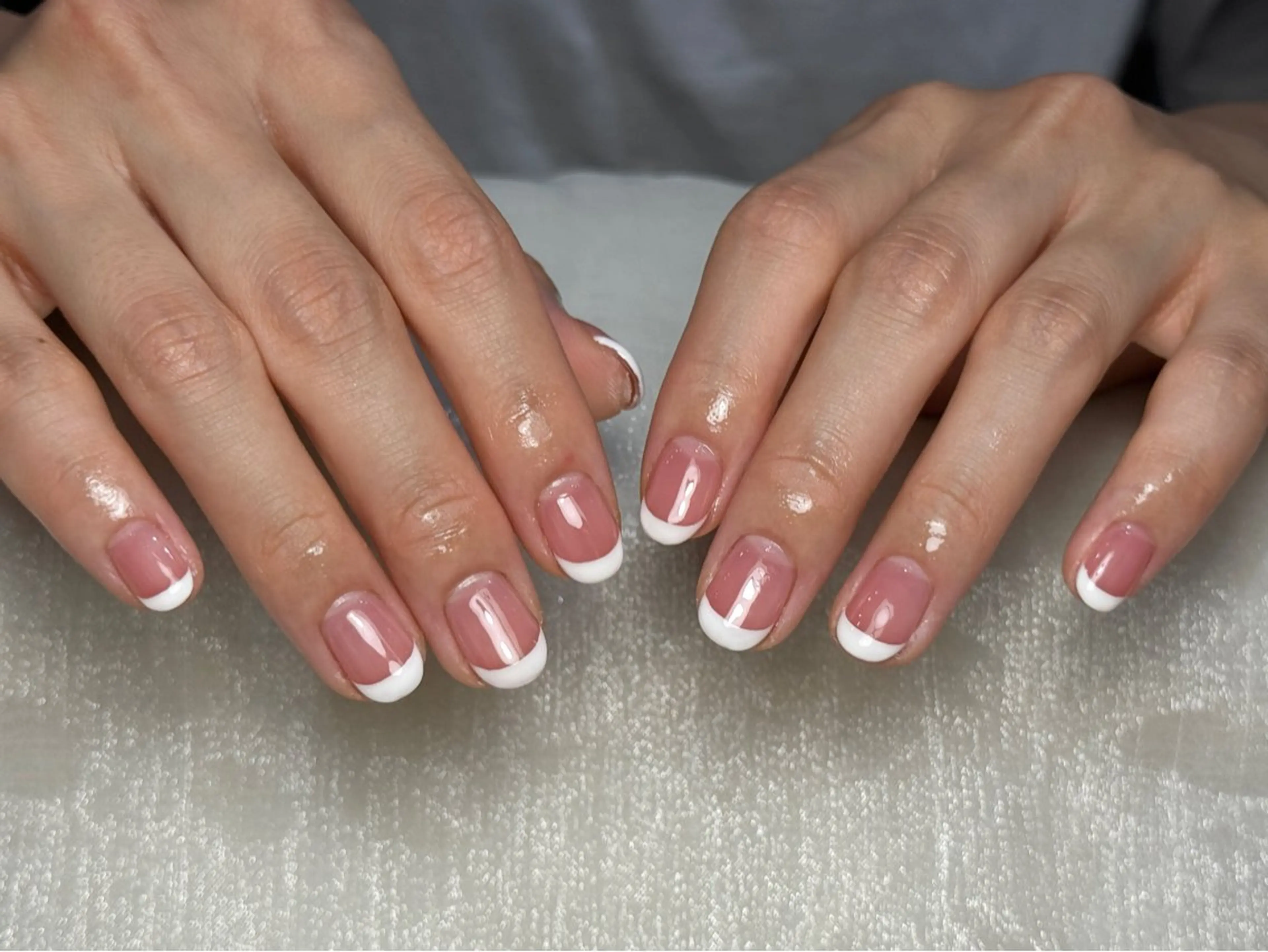 ネイル フレンチネイル Blossom  nail所属・A yuのネイルデザイン