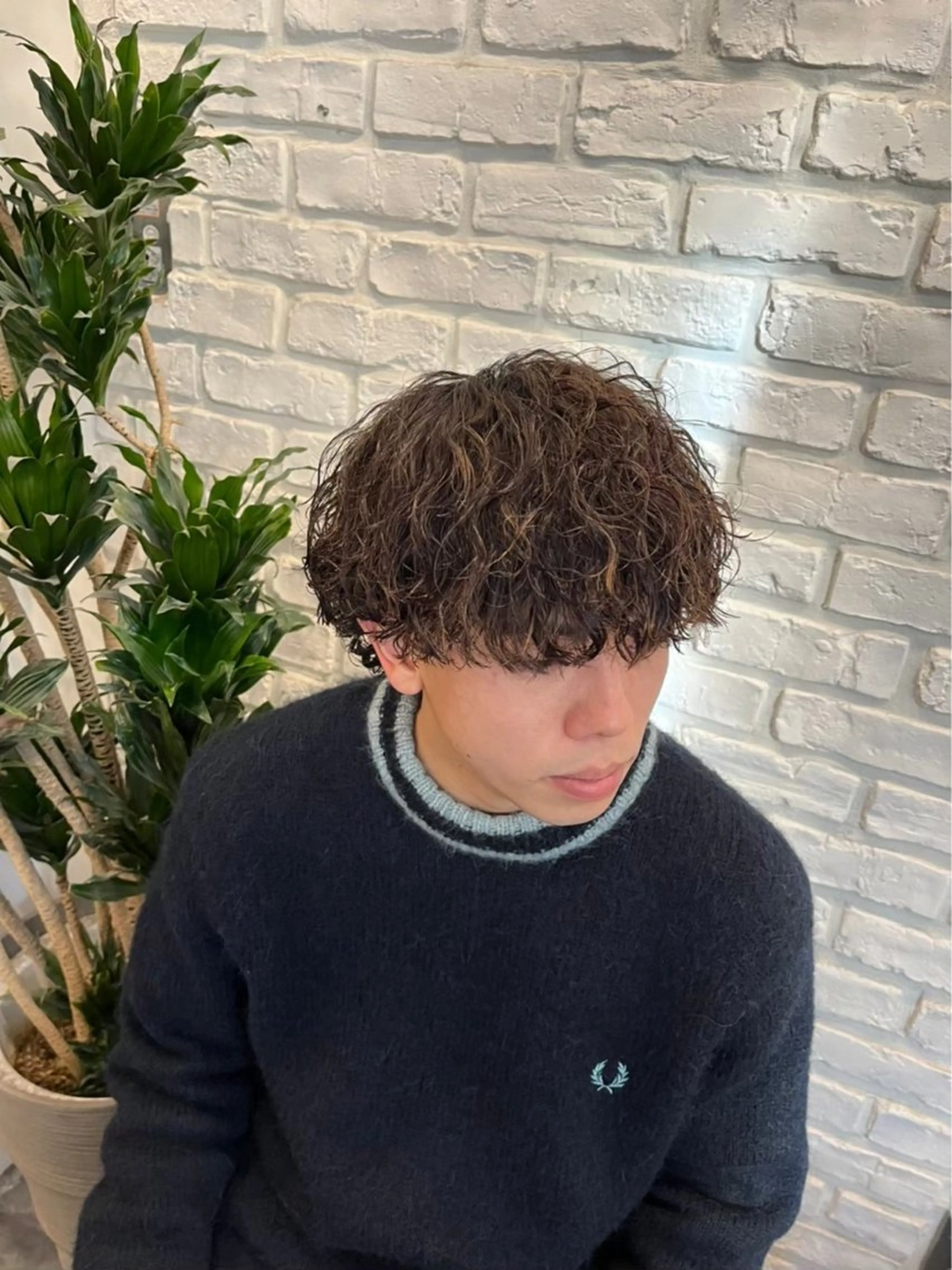 メンズカット+波巻きパーマ✂️💎の写真