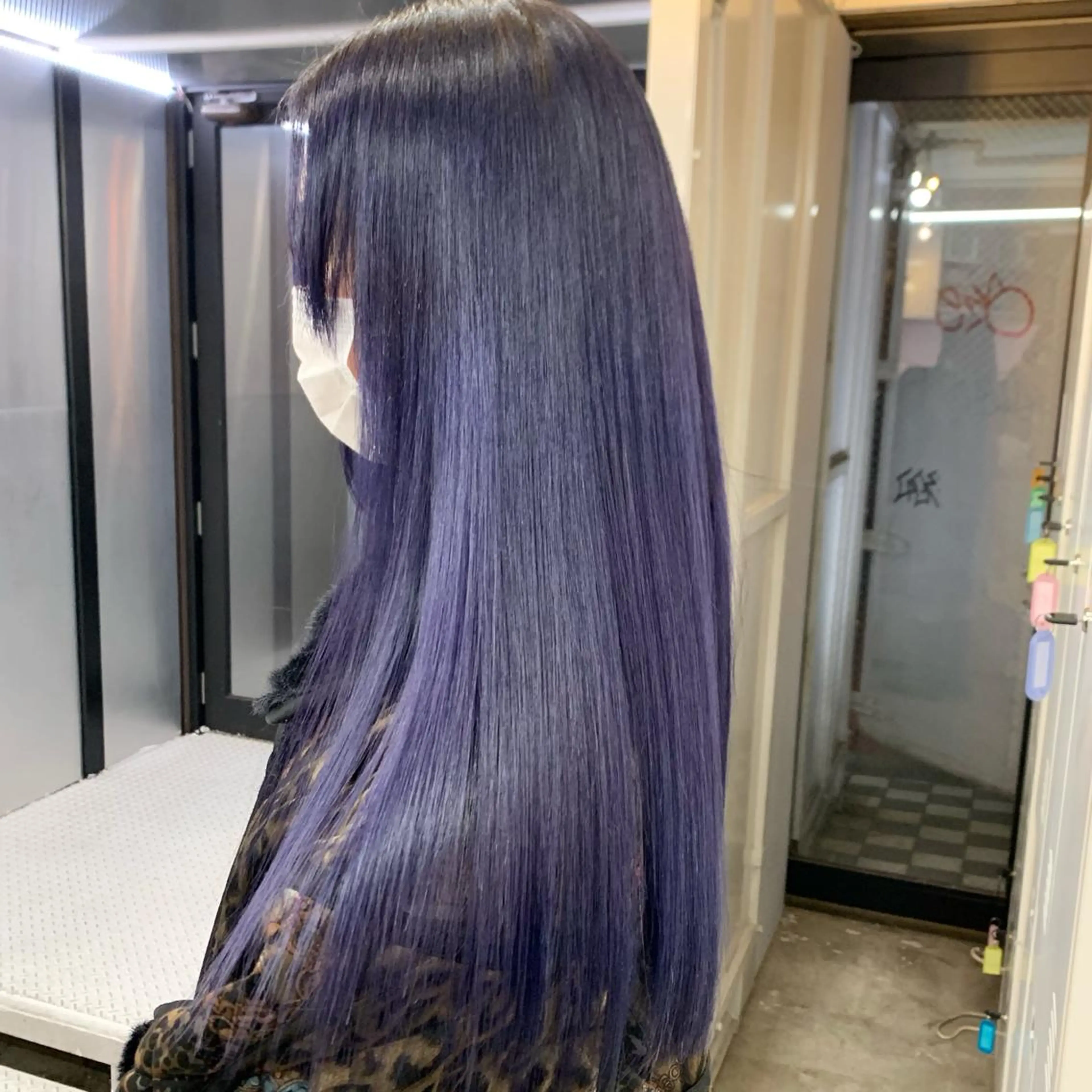 ロング カラー ヘアアレンジ ハイトーン/美髪矯正 🍃大江拓実のヘアスタイル