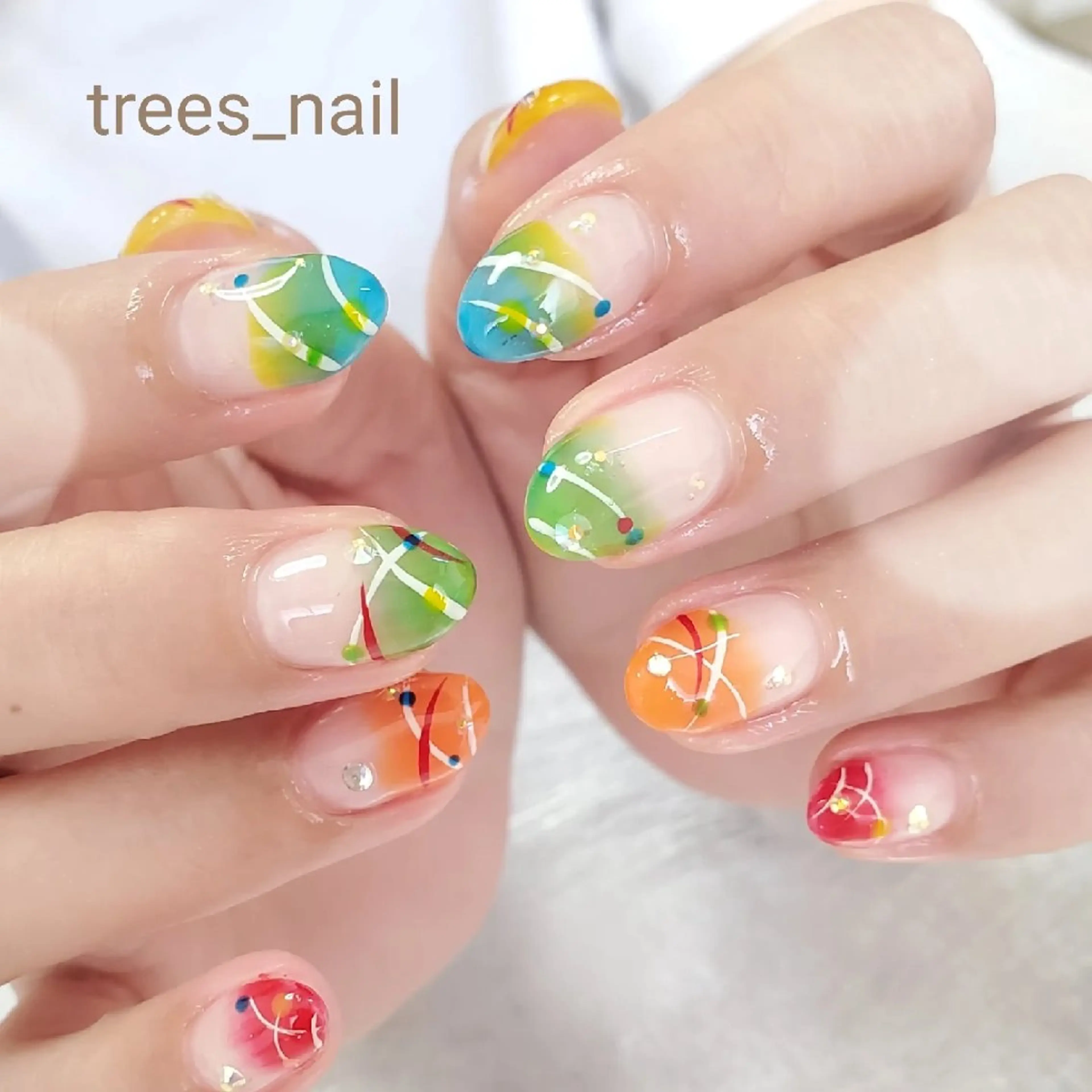 ネイル trees_ nailのネイルデザイン