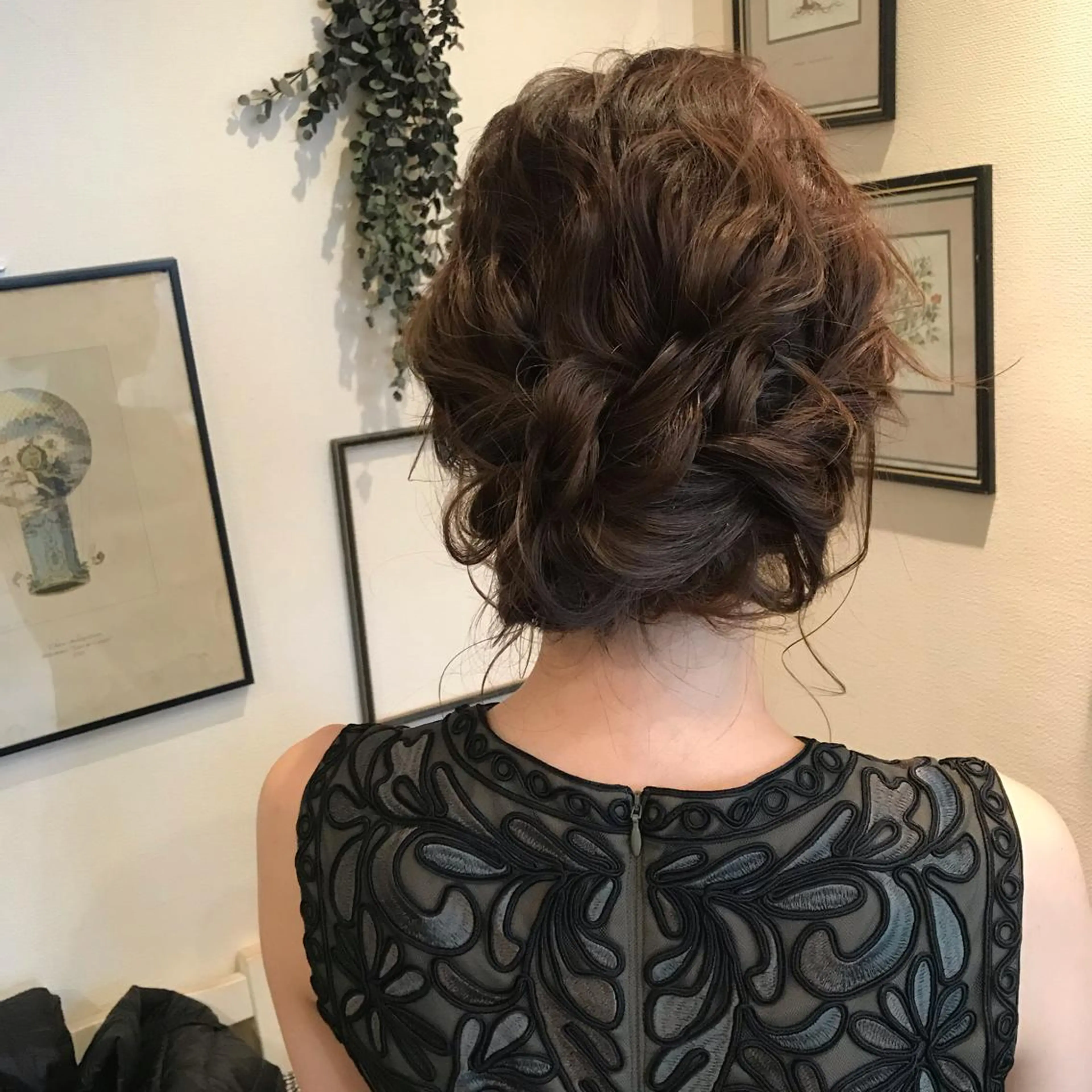 ロング カラー ヘアアレンジ 韓国 / 中国ヘア 🦋Noniのヘアスタイル