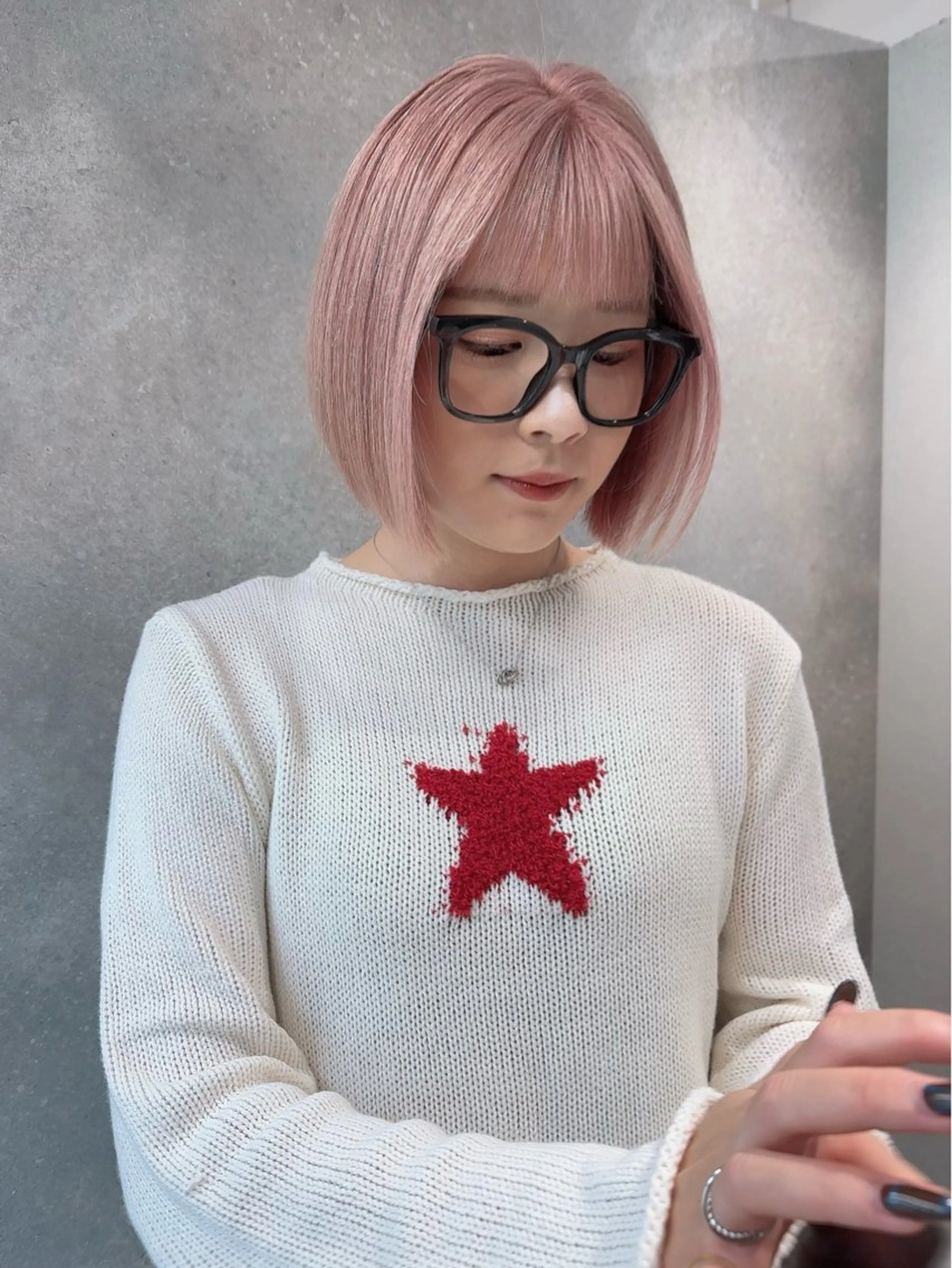 カラー ベージュカラー ブリーチ ケアブリーチ デザインカラー ダブルカラー TATSUブリーチ/ ミルクティーベージュのヘアスタイル