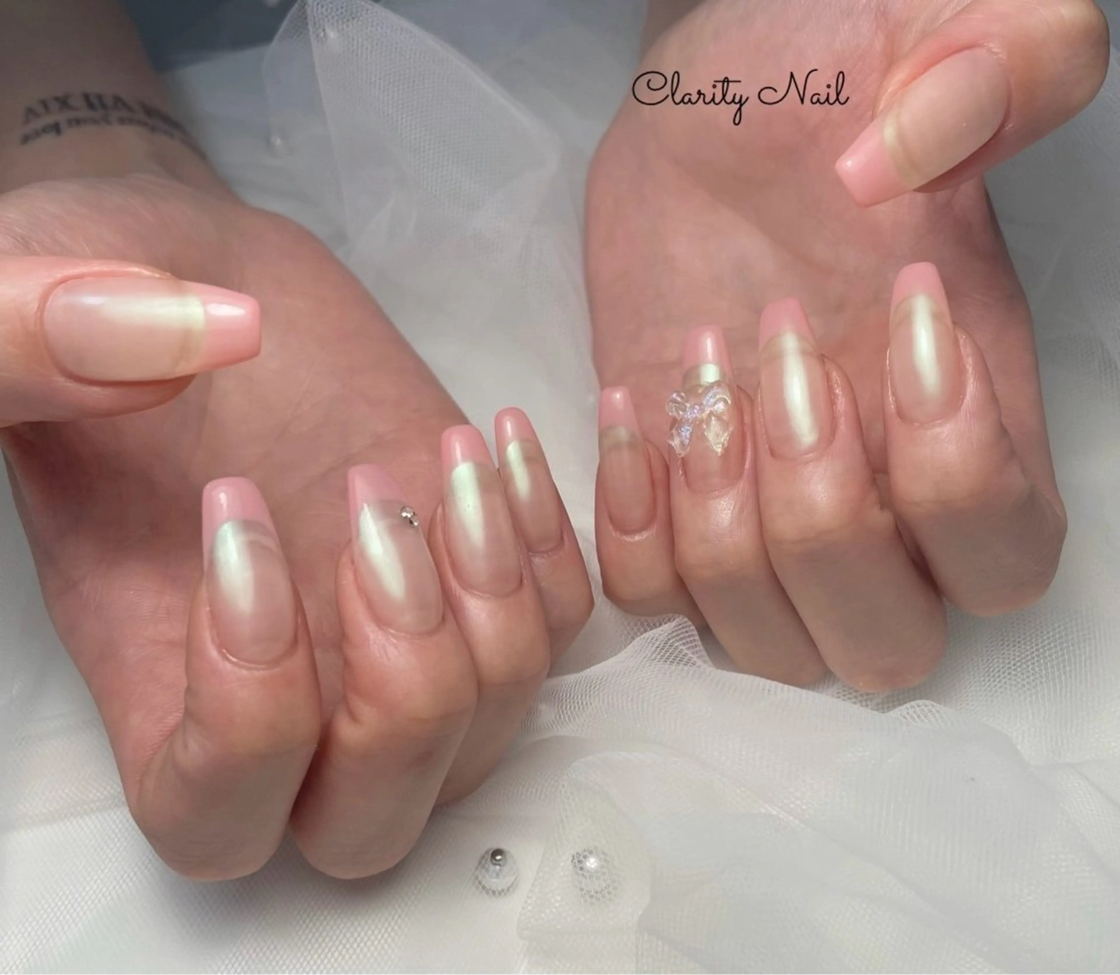 ネイル アートネイル 持ち込み ハンドネイル Clarity Nailのネイルデザイン