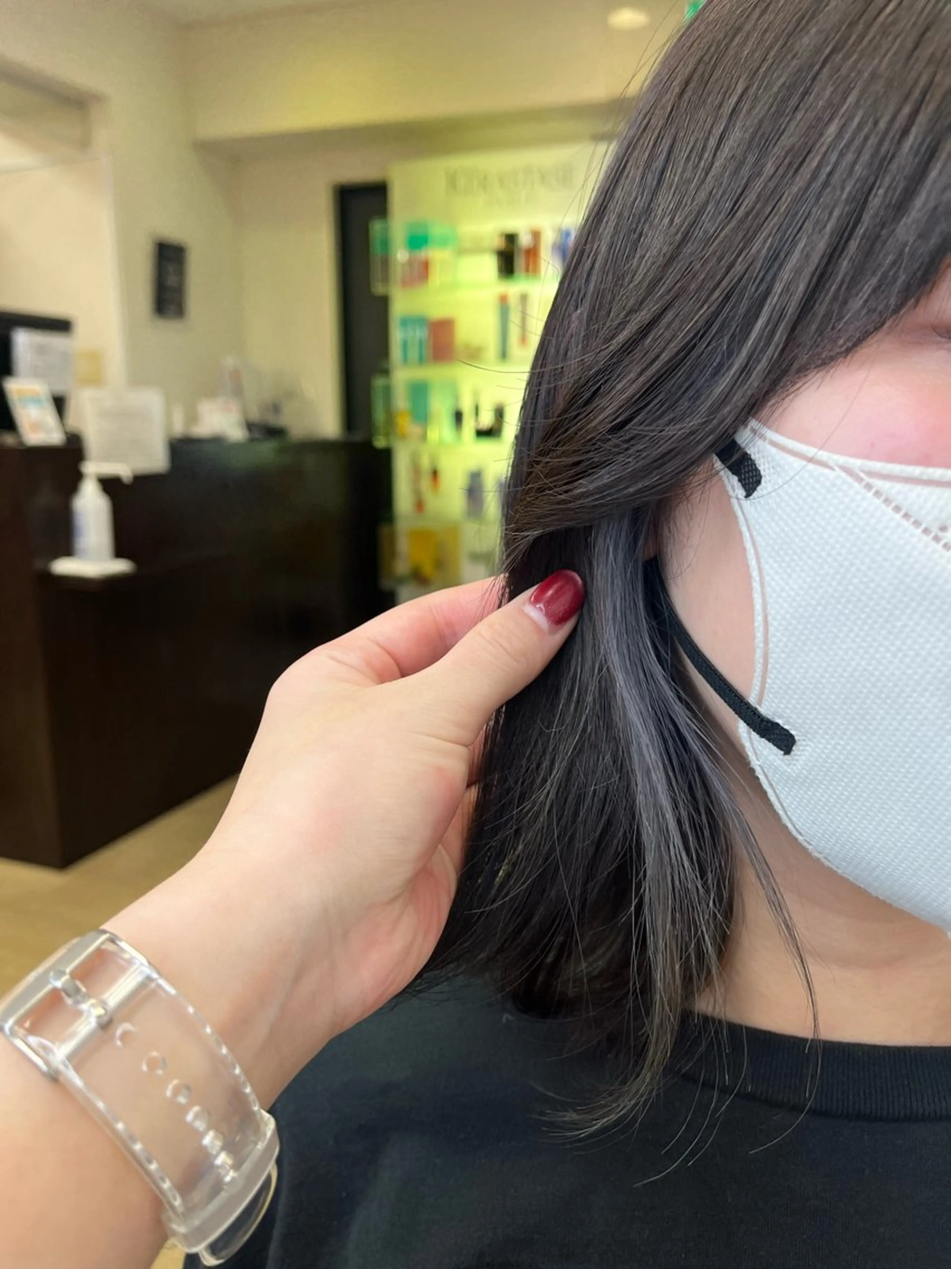 ミディアム 松本平太郎美容室大宮店所属・こぐれ みあんのヘアスタイル