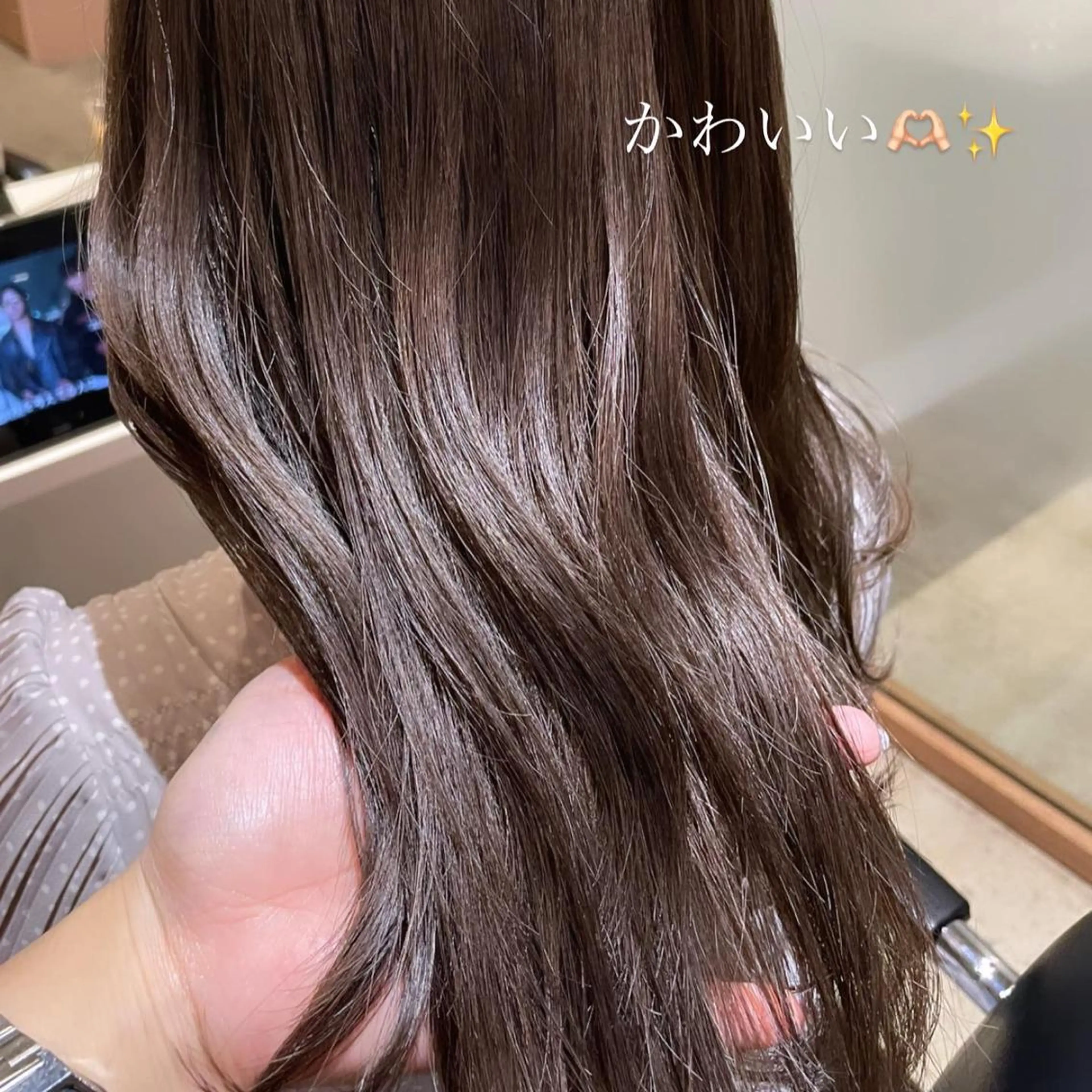 ロング カラー ヘアアレンジ グレージュ ラベンダーカラー ラベンダーグレージュ ラベンダーグレー ヘアカラー トリートメント REONA🪽✨ 日常に馴染む髪🫧のヘアスタイル