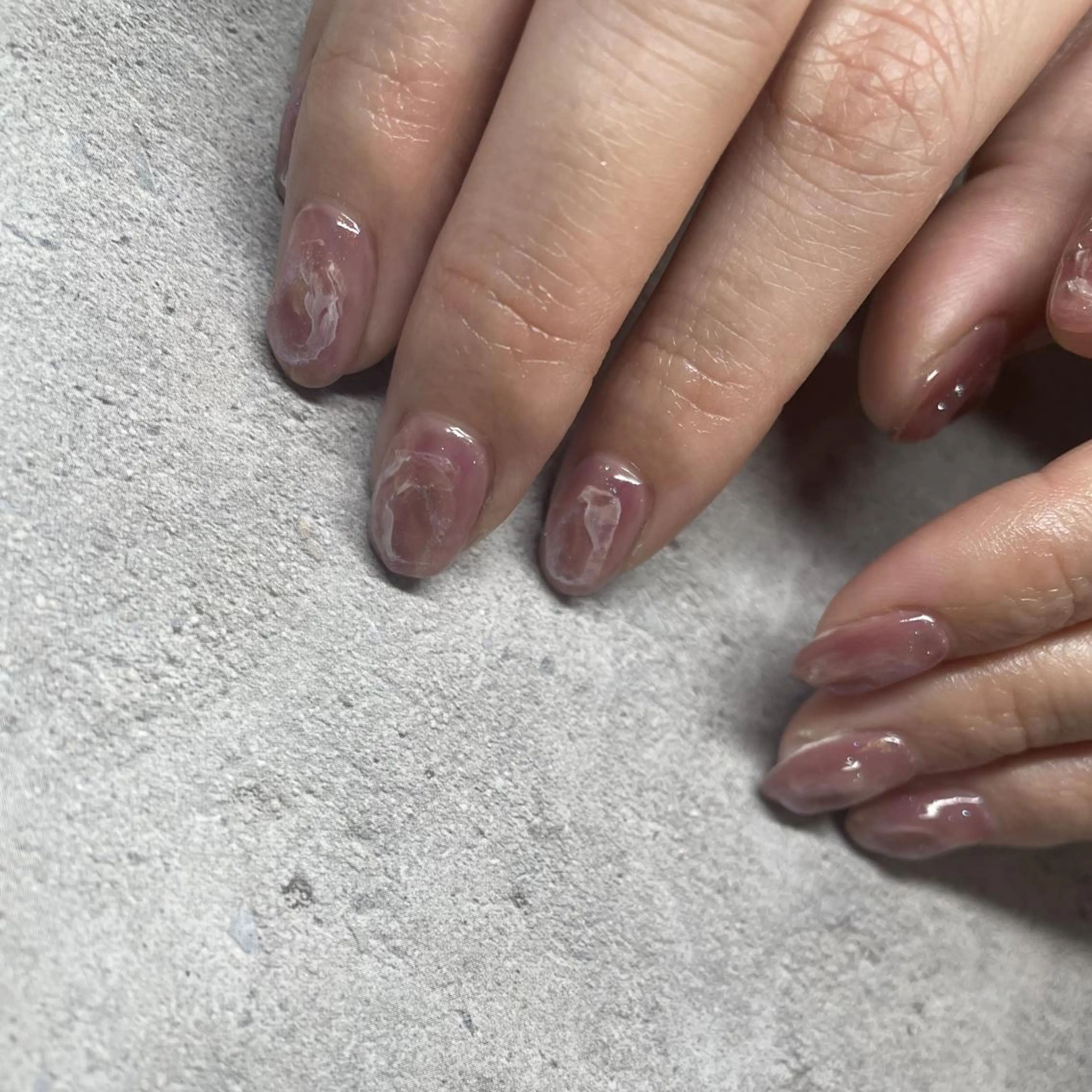 ネイル ハンドネイル フットネイル p.o.n. nuance/個性的のネイルデザイン