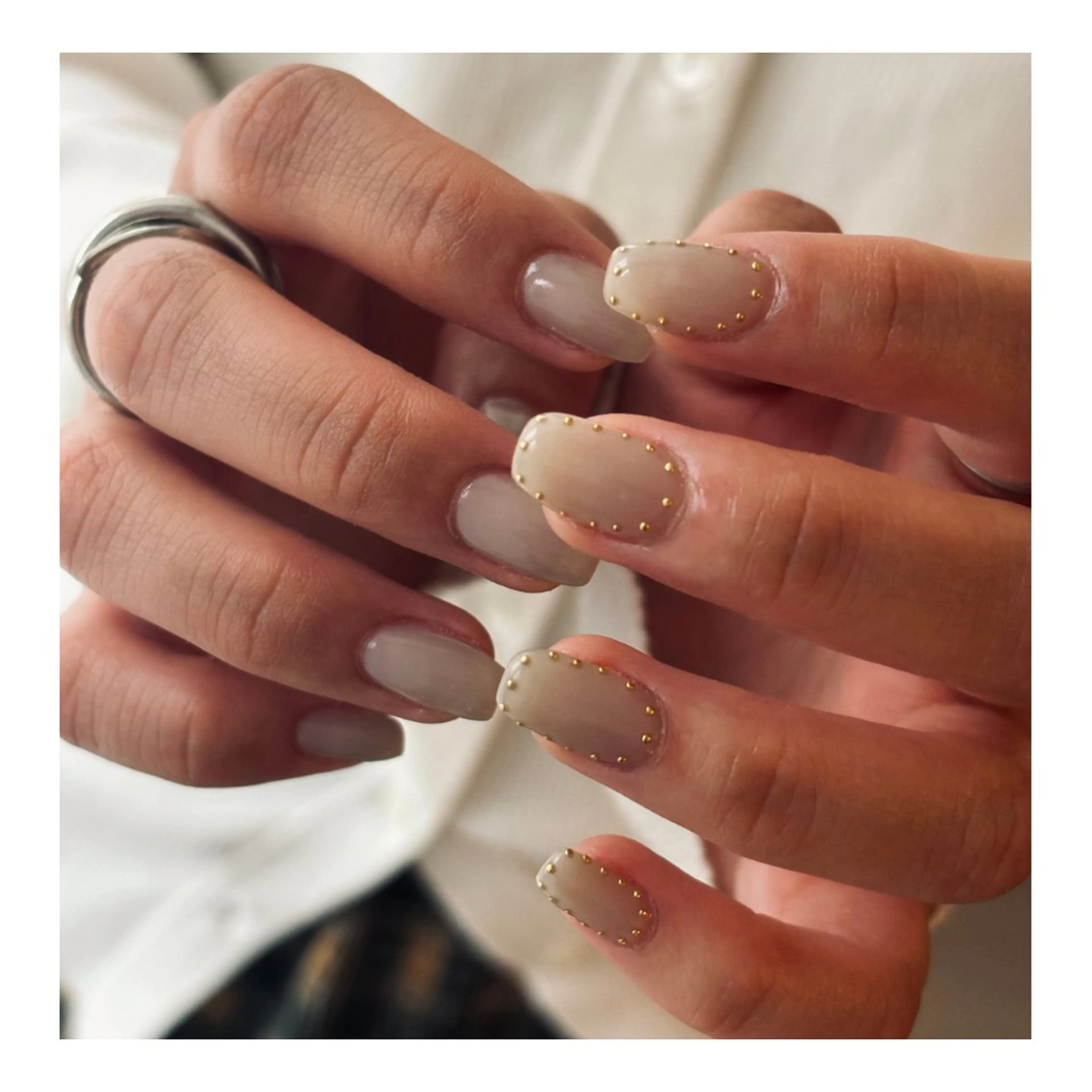 ネイル オフィスネイル ハンドネイル Elio所属・Elio 国泰寺のネイルデザイン