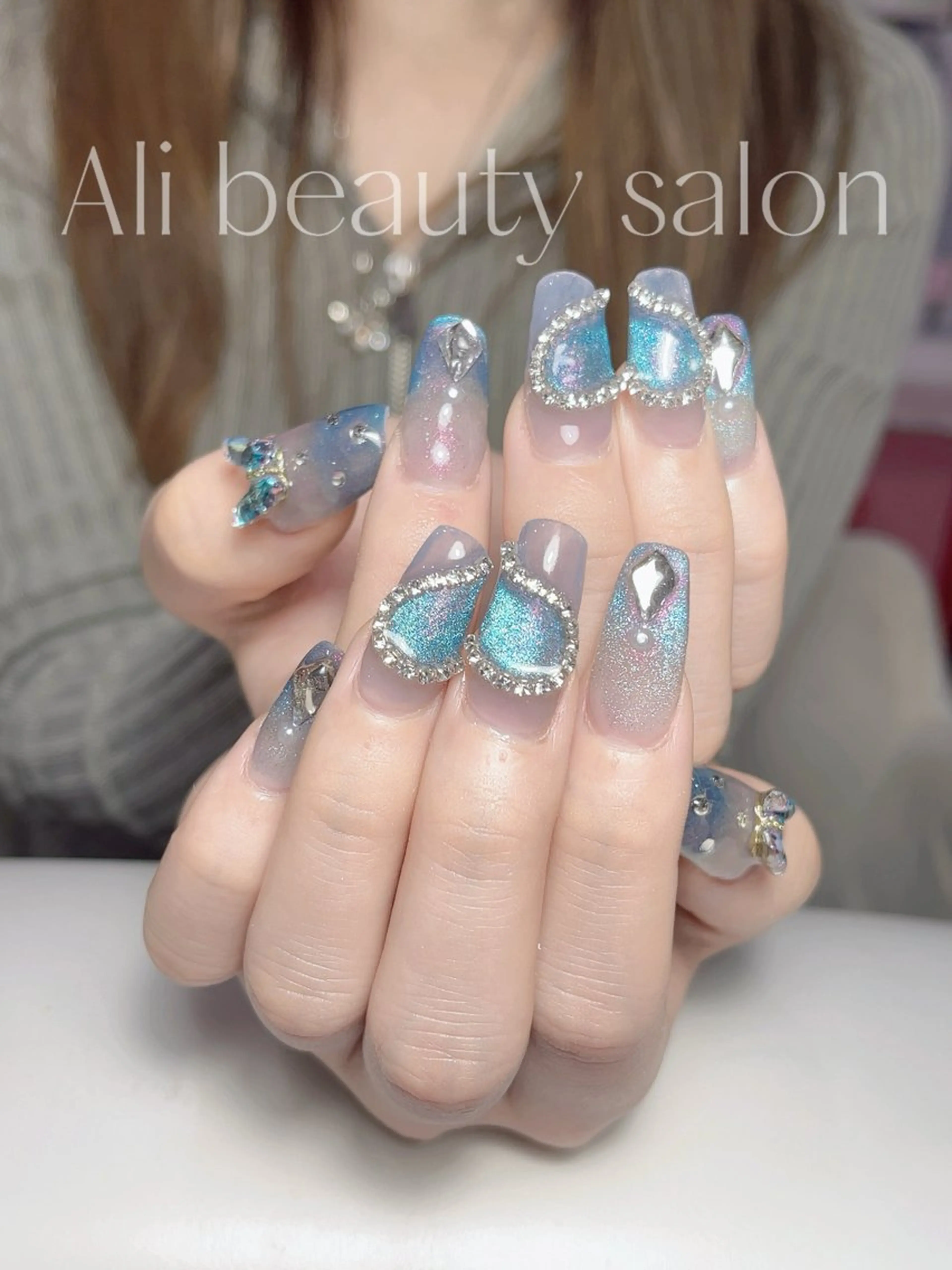 ネイル マグネットネイル ハンドネイル Ali 新小岩 ネイル専門のネイルデザイン