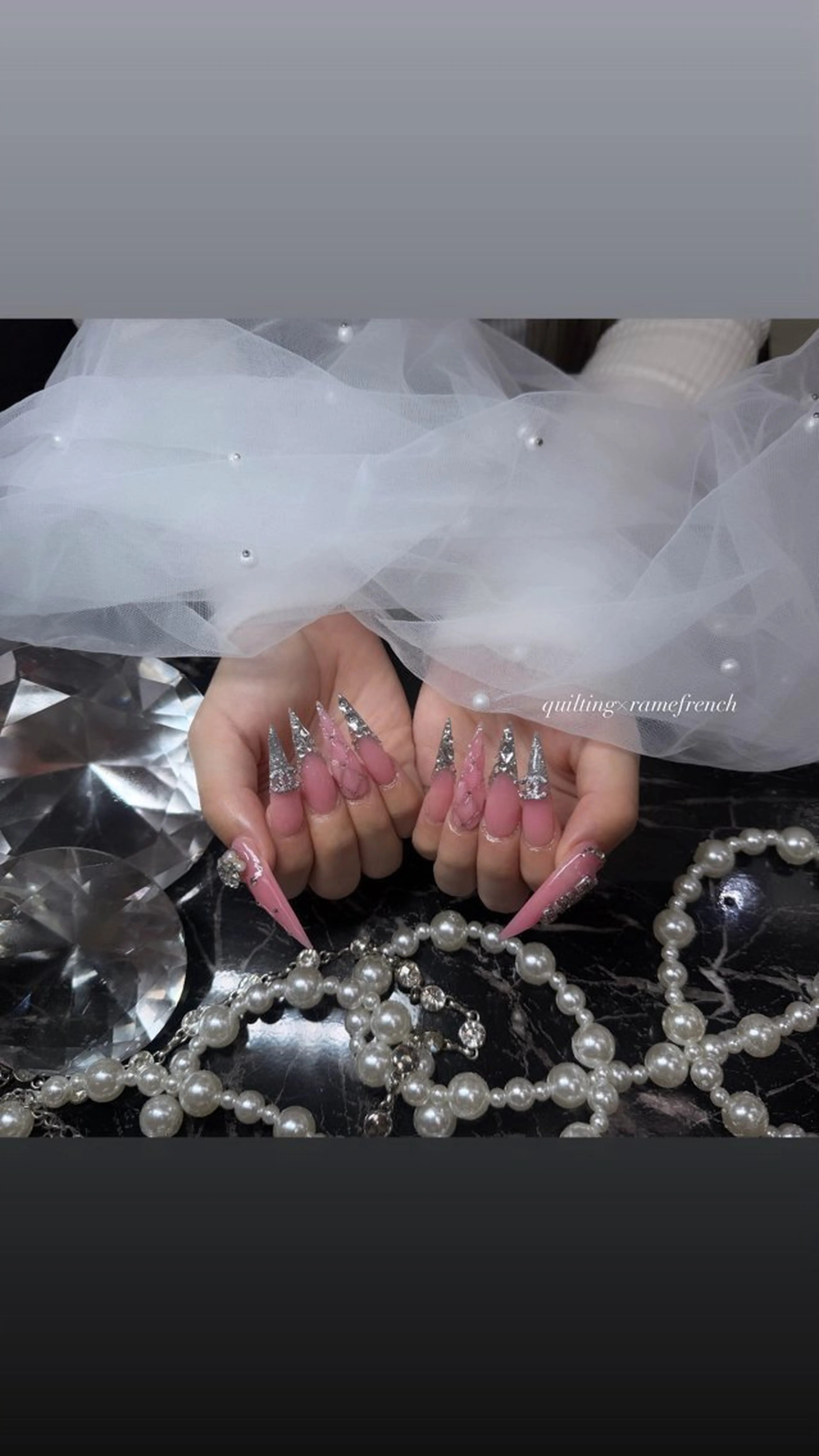 ネイル 加納 莉音のネイルデザイン